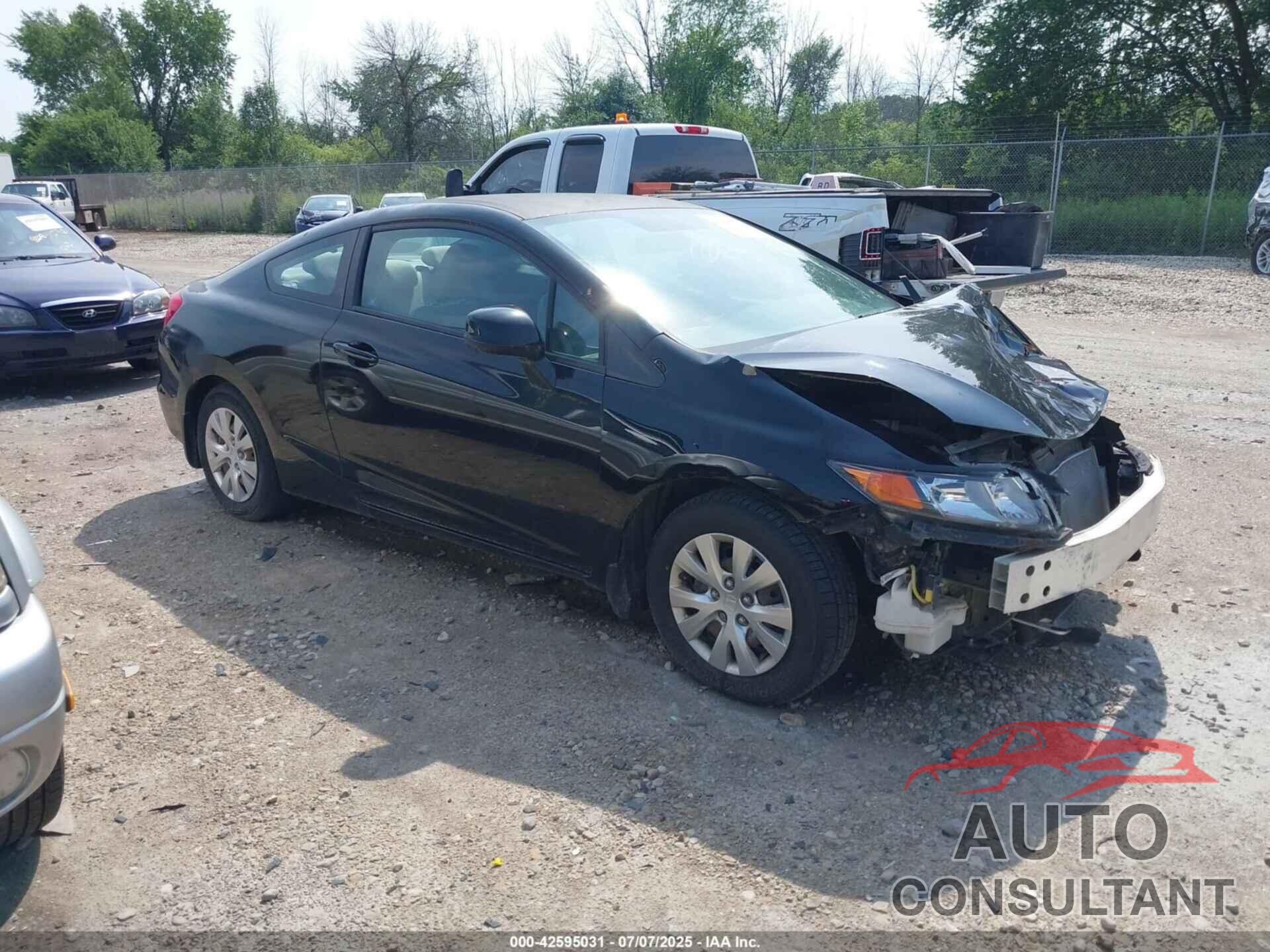 HONDA CIVIC 2012 - 2HGFG3B52CH553573