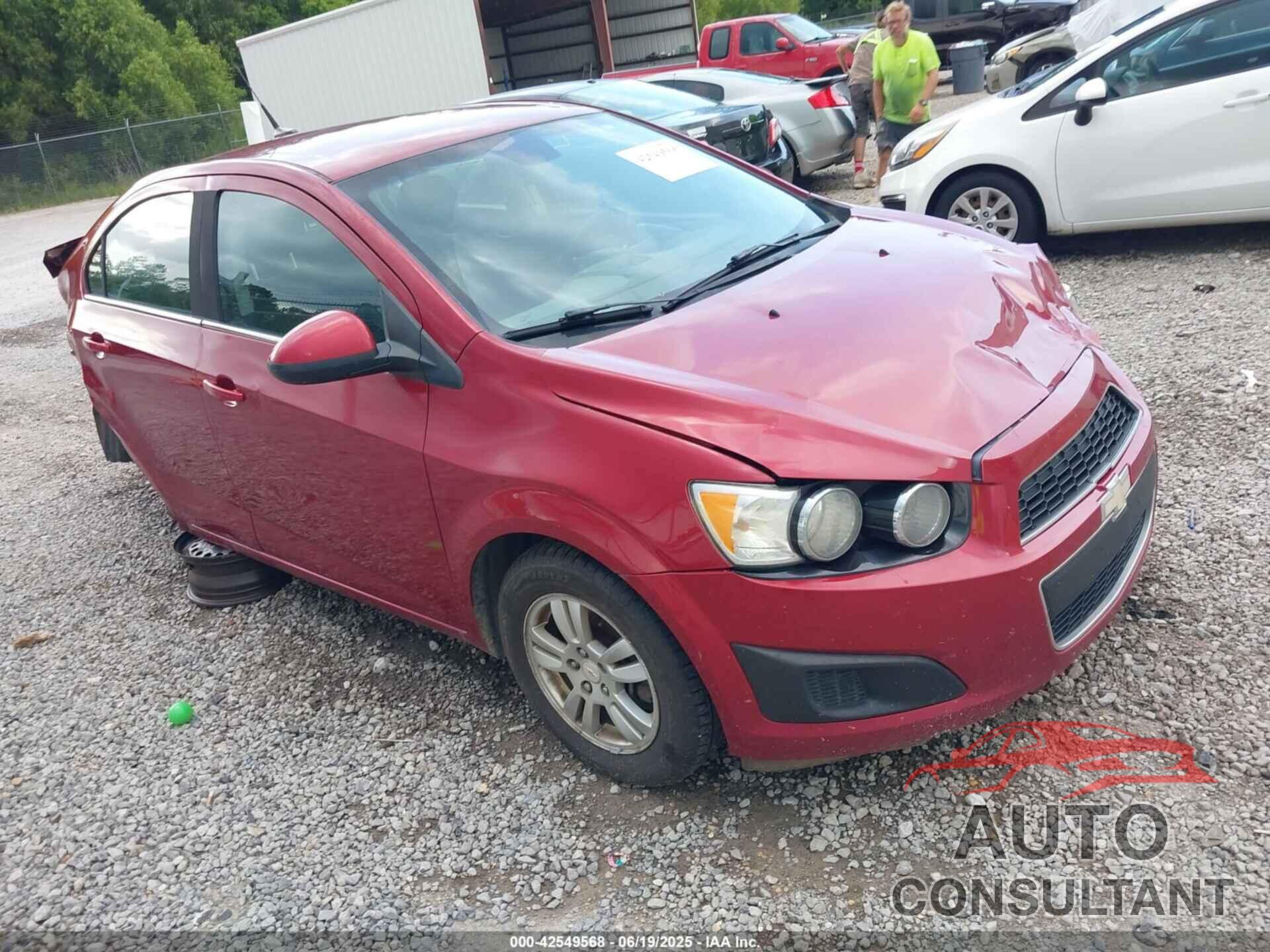 CHEVROLET SONIC 2012 - 1G1JD5SBXC4177472