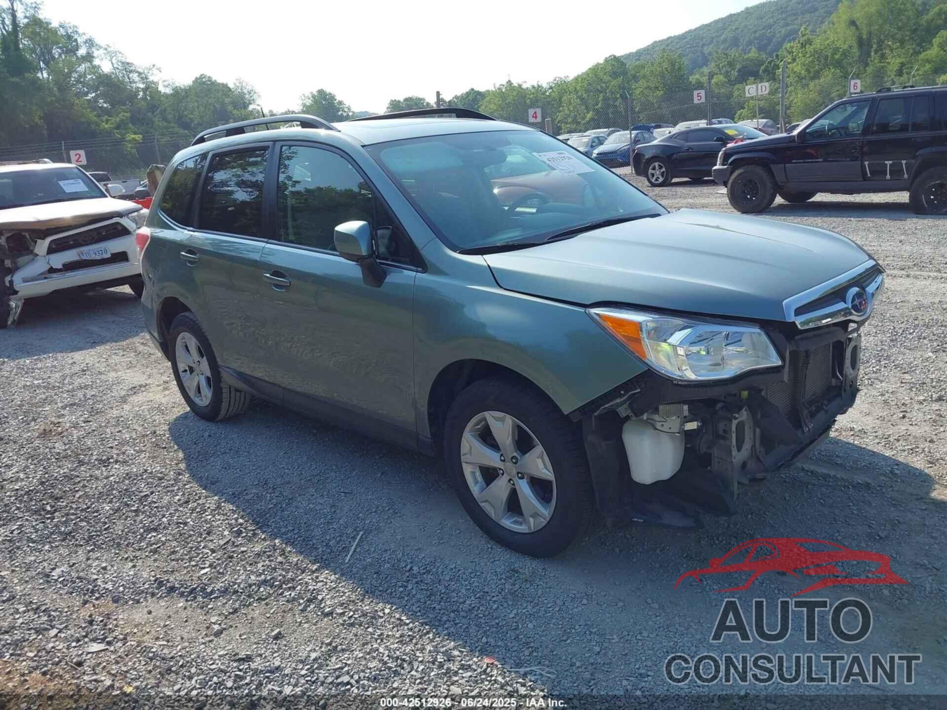 SUBARU FORESTER 2015 - JF2SJADC7FH401492