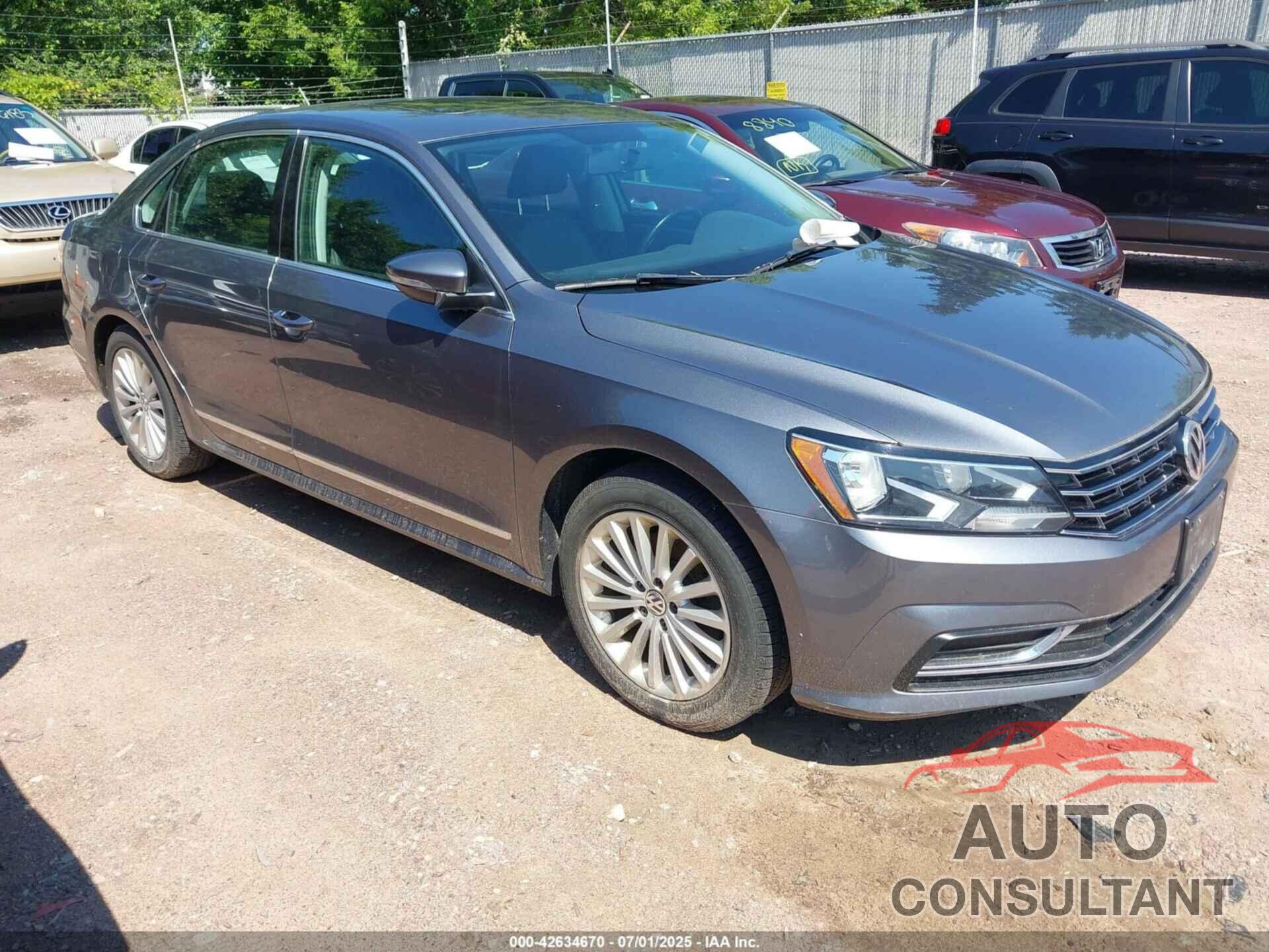 VOLKSWAGEN PASSAT 2016 - 1VWBS7A30GC055235
