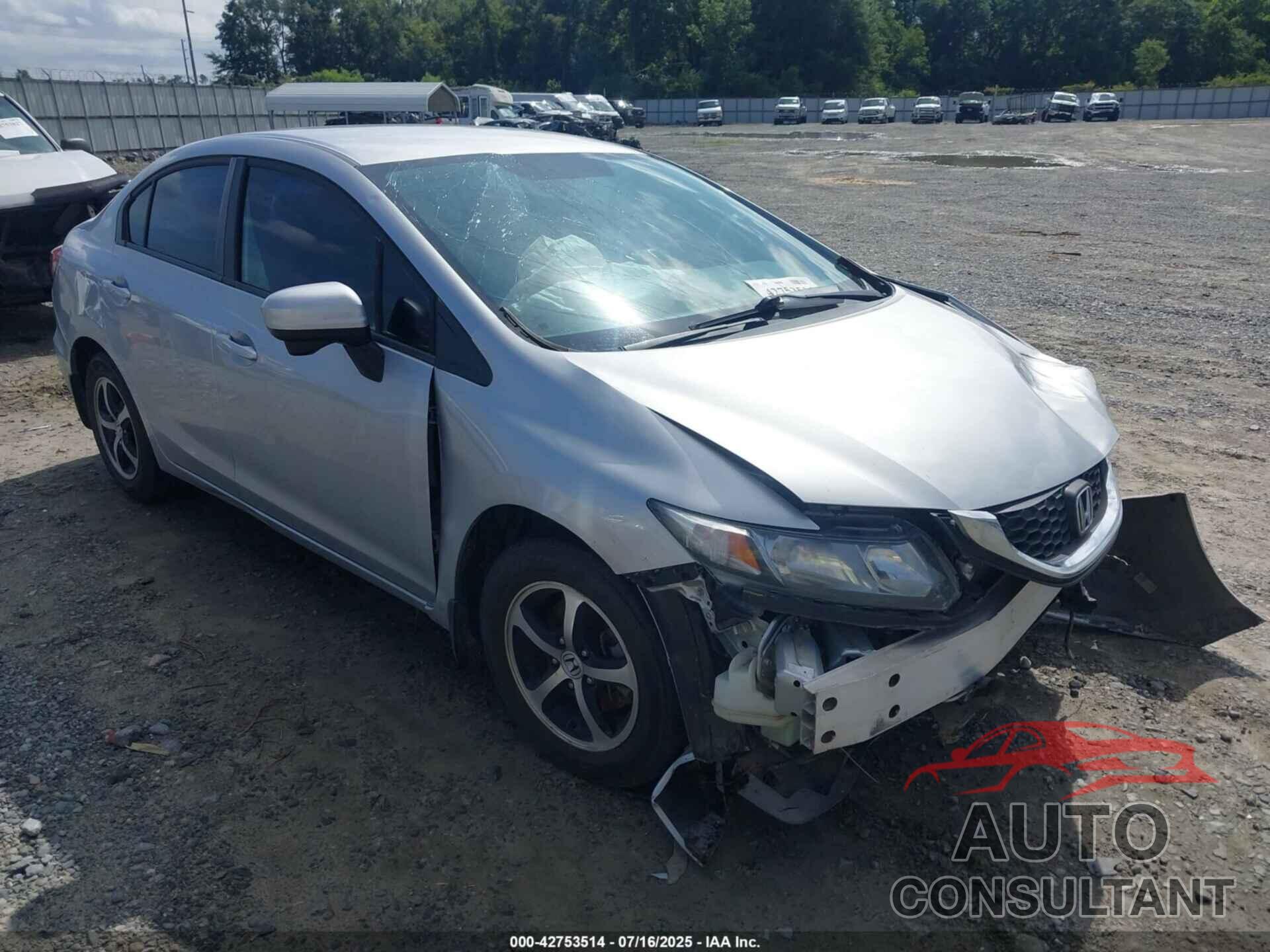 HONDA CIVIC 2015 - 19XFB2F7XFE075910