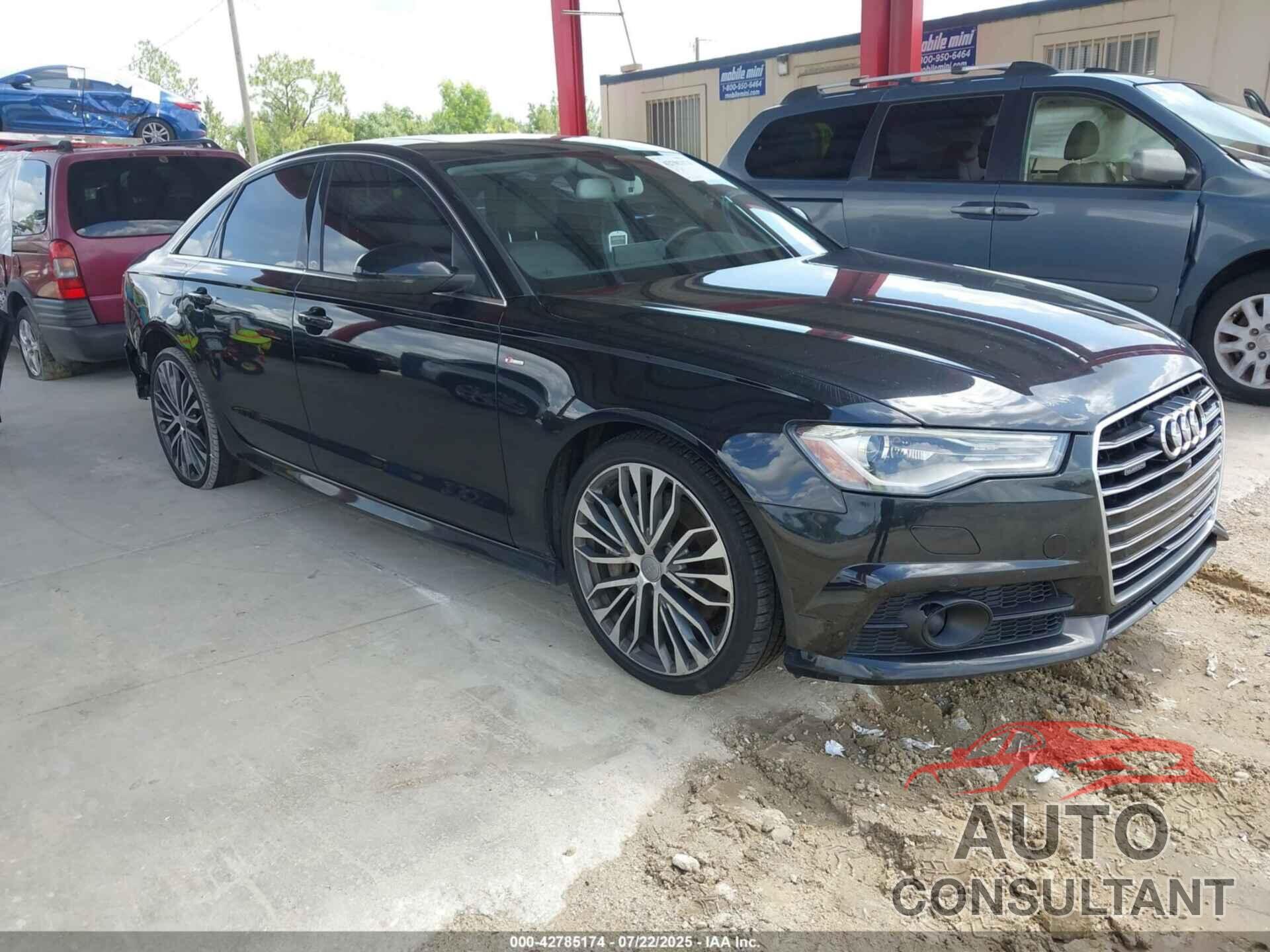 AUDI A6 2017 - WAUG8AFC3HN038140
