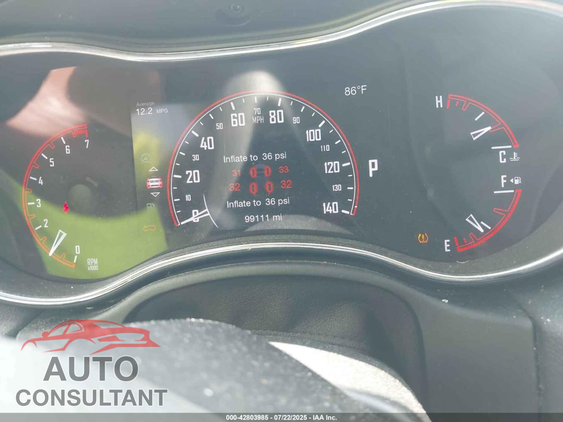 DODGE DURANGO 2016 - 1C4RDJDG4GC374841