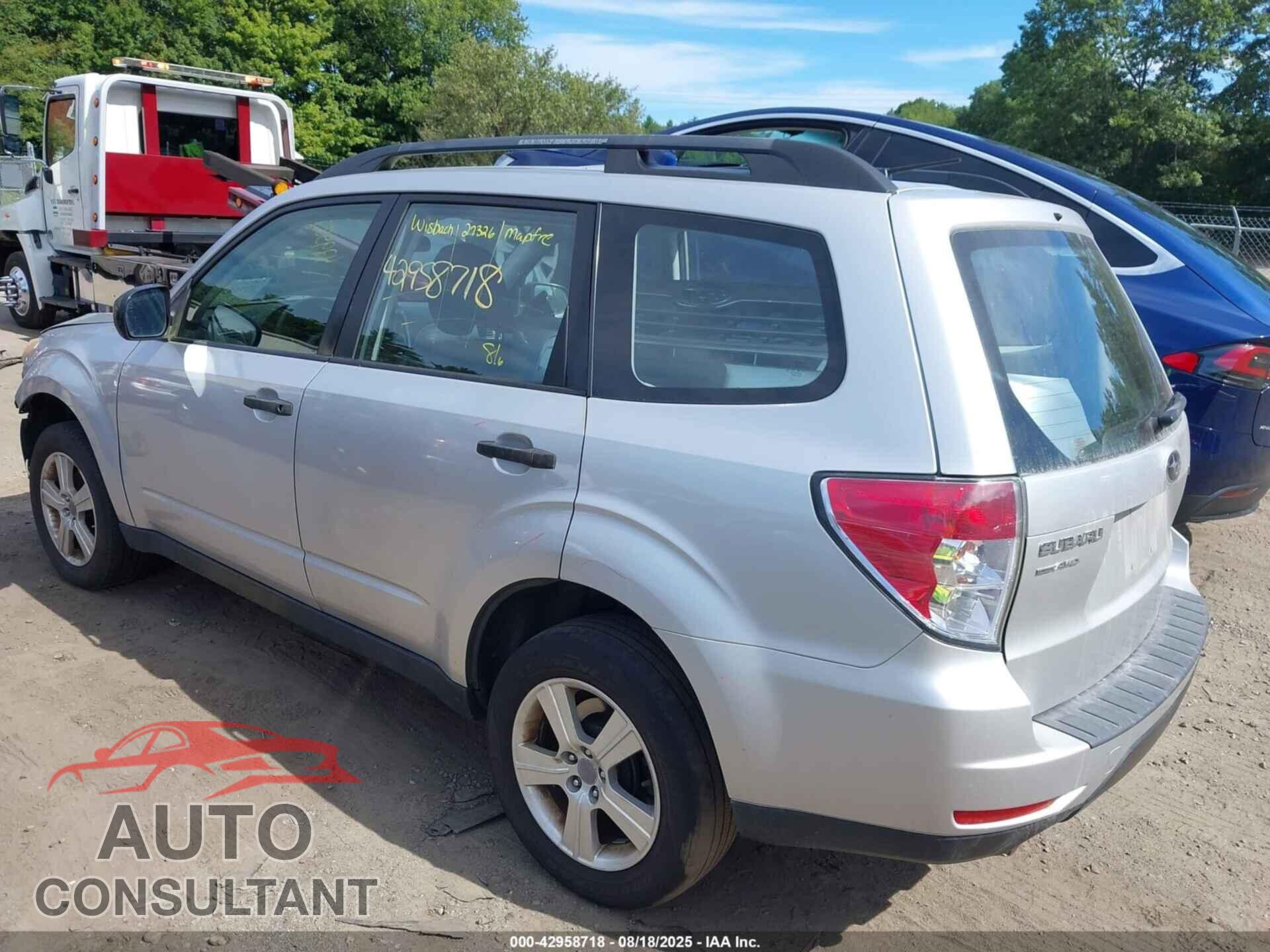 SUBARU FORESTER 2011 - JF2SHABC3BH783741