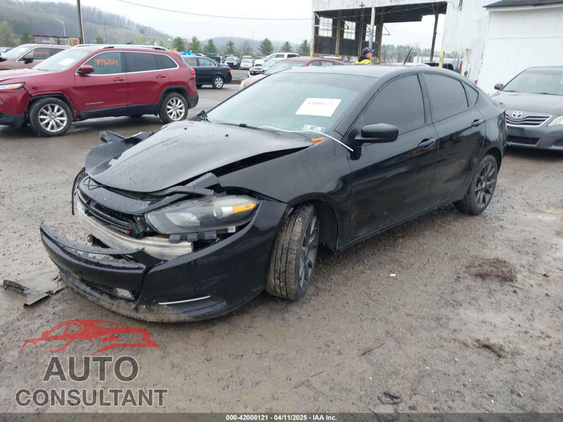 DODGE DART 2016 - 1C3CDFAA7GD607502