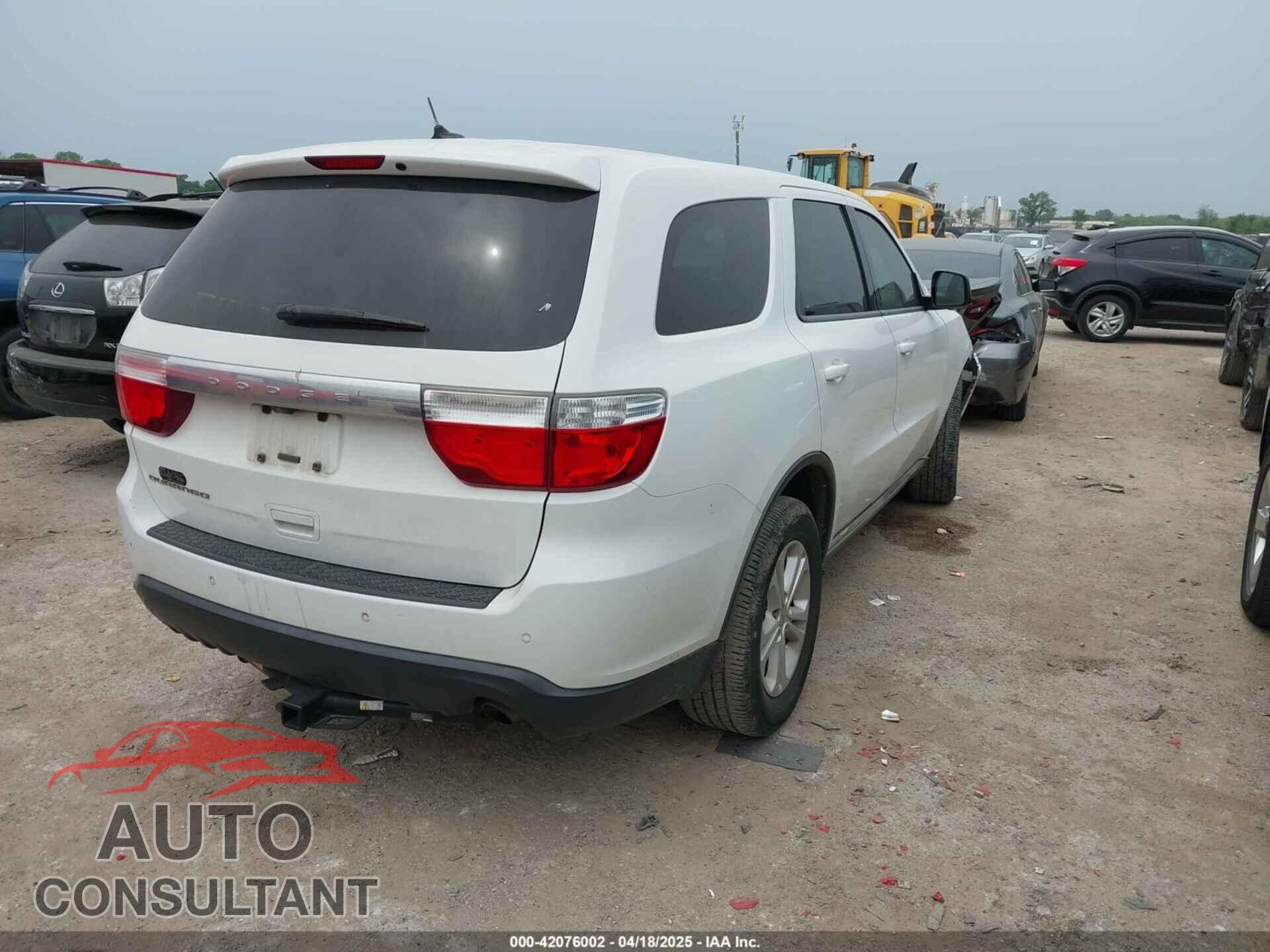DODGE DURANGO 2013 - 1C4RDHAG4DC598250