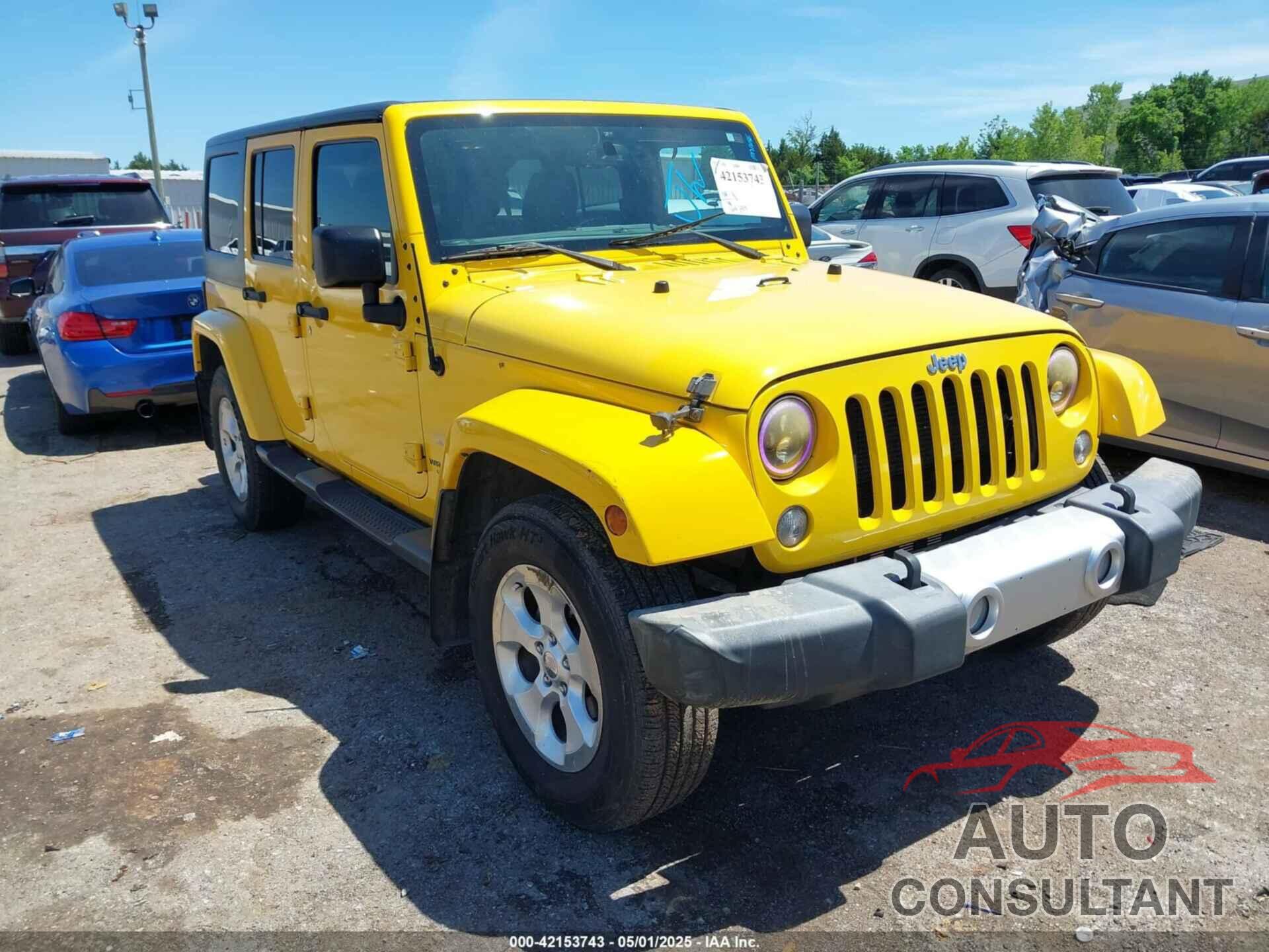 JEEP WRANGLER UNLIMITED 2015 - 1C4BJWEG6FL572177