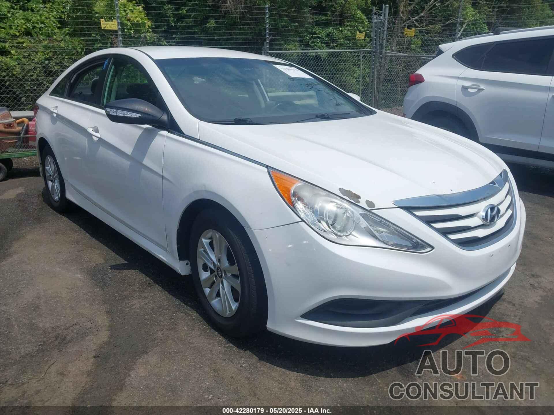 HYUNDAI SONATA 2014 - 5NPEB4AC3EH925916