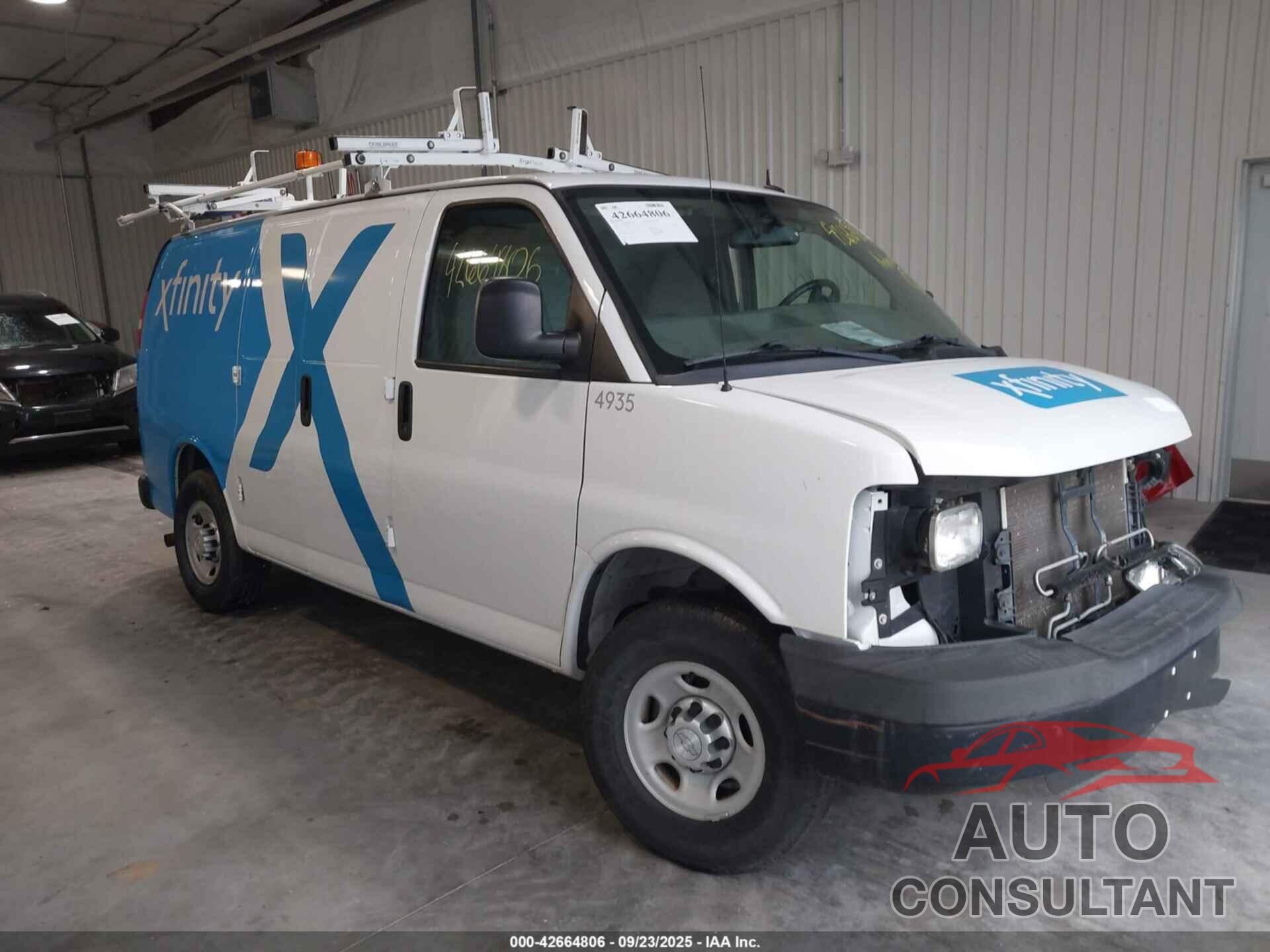 CHEVROLET EXPRESS 2500 2015 - 1GCWGFCFXF1154470