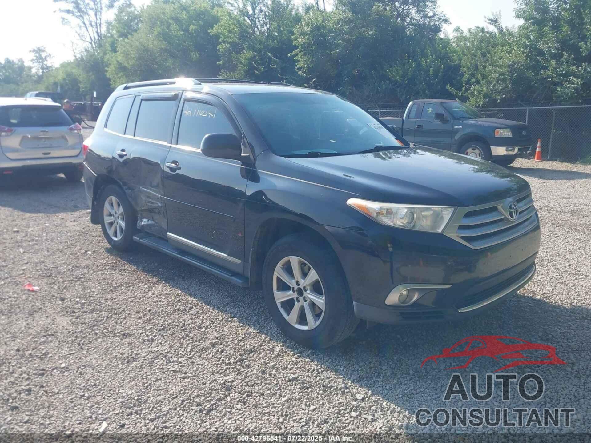 TOYOTA HIGHLANDER 2011 - 5TDBK3EH5BS056177