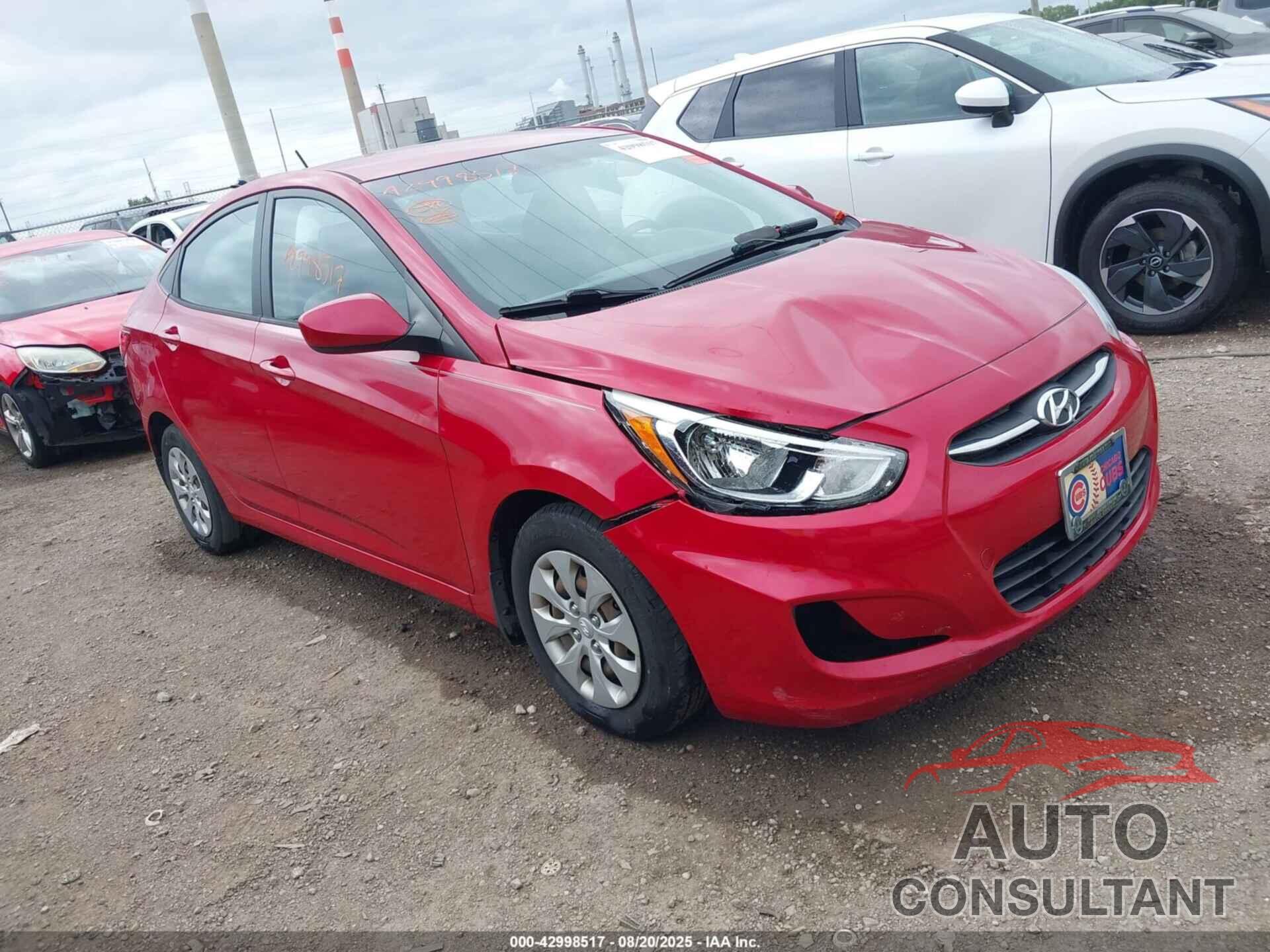 HYUNDAI ACCENT 2015 - KMHCT4AE3FU803016