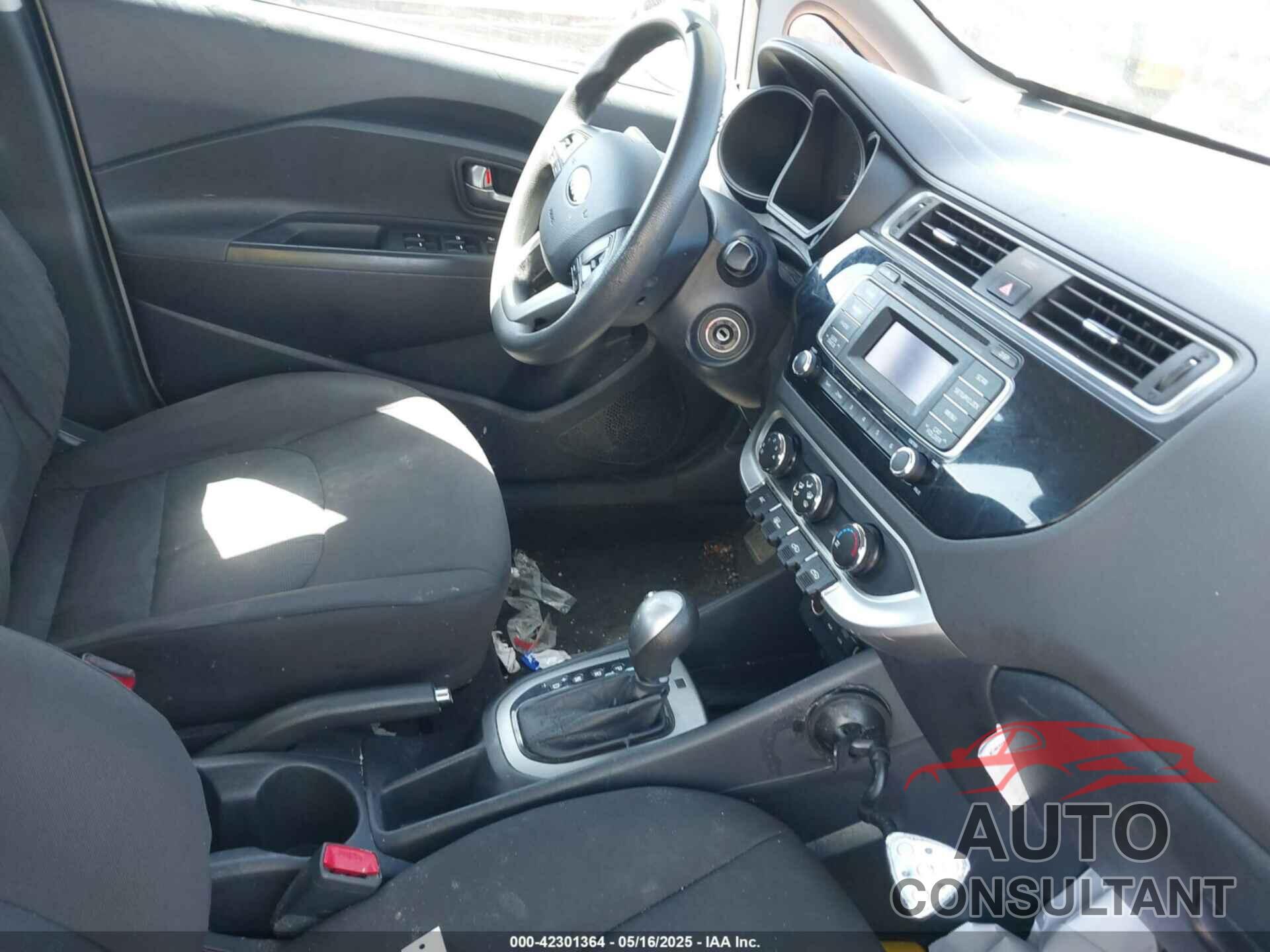 KIA RIO 2016 - KNADM5A39G6601519