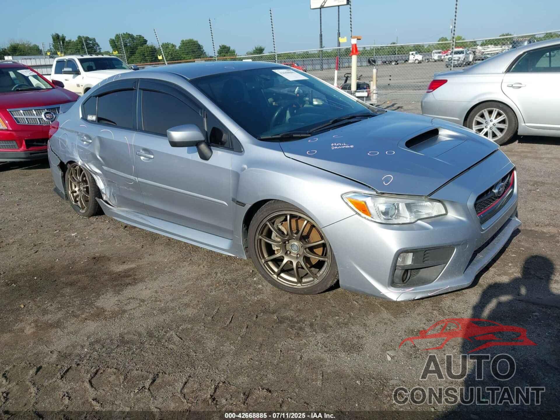 SUBARU WRX 2017 - JF1VA1B62H9826520