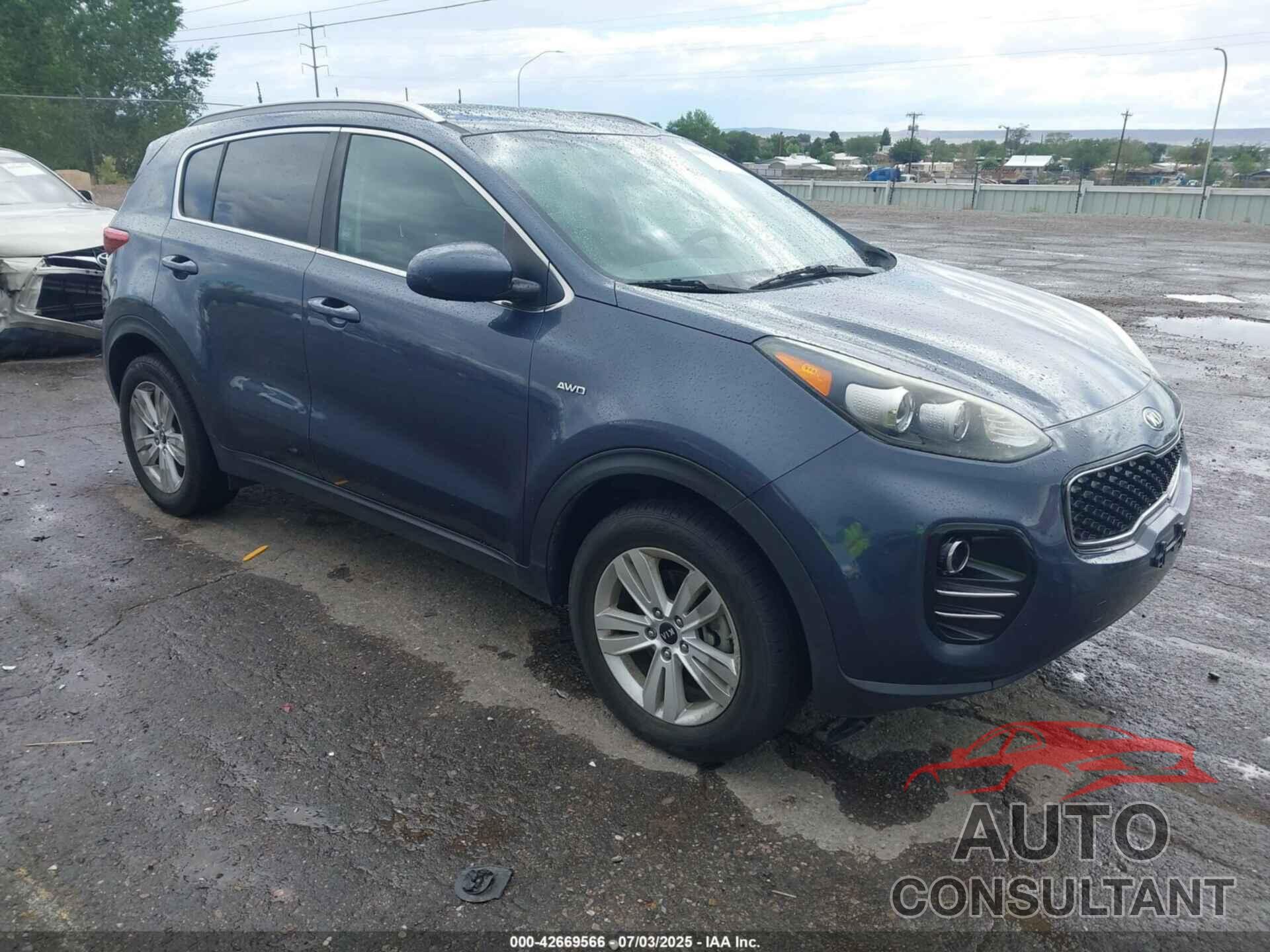 KIA SPORTAGE 2017 - KNDPMCAC8H7136649