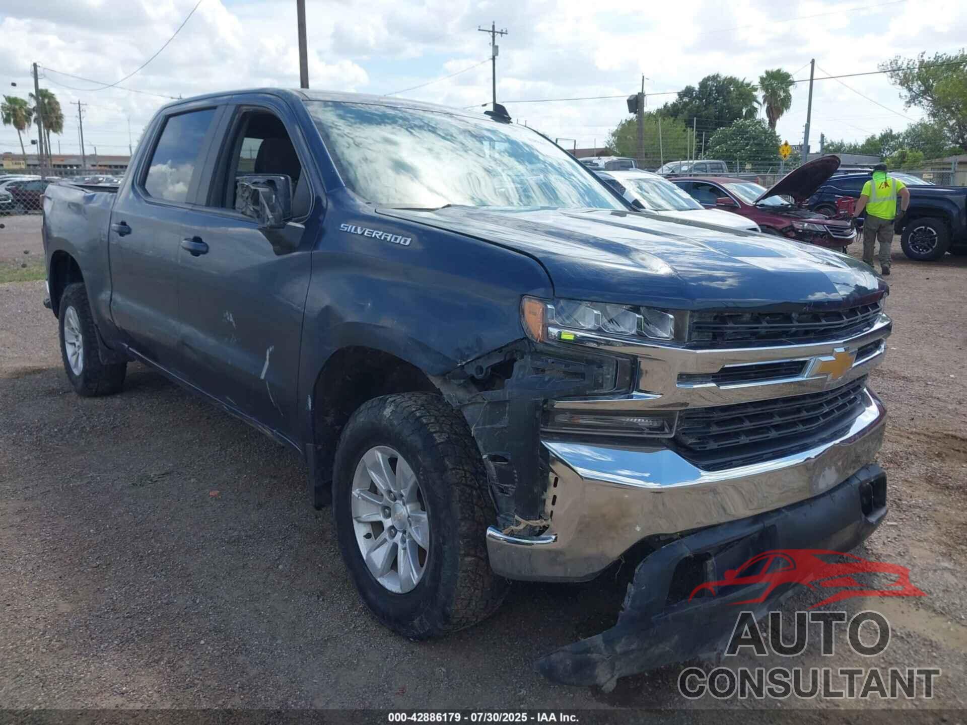 CHEVROLET SILVERADO 1500 2021 - 3GCPWCED4MG464470