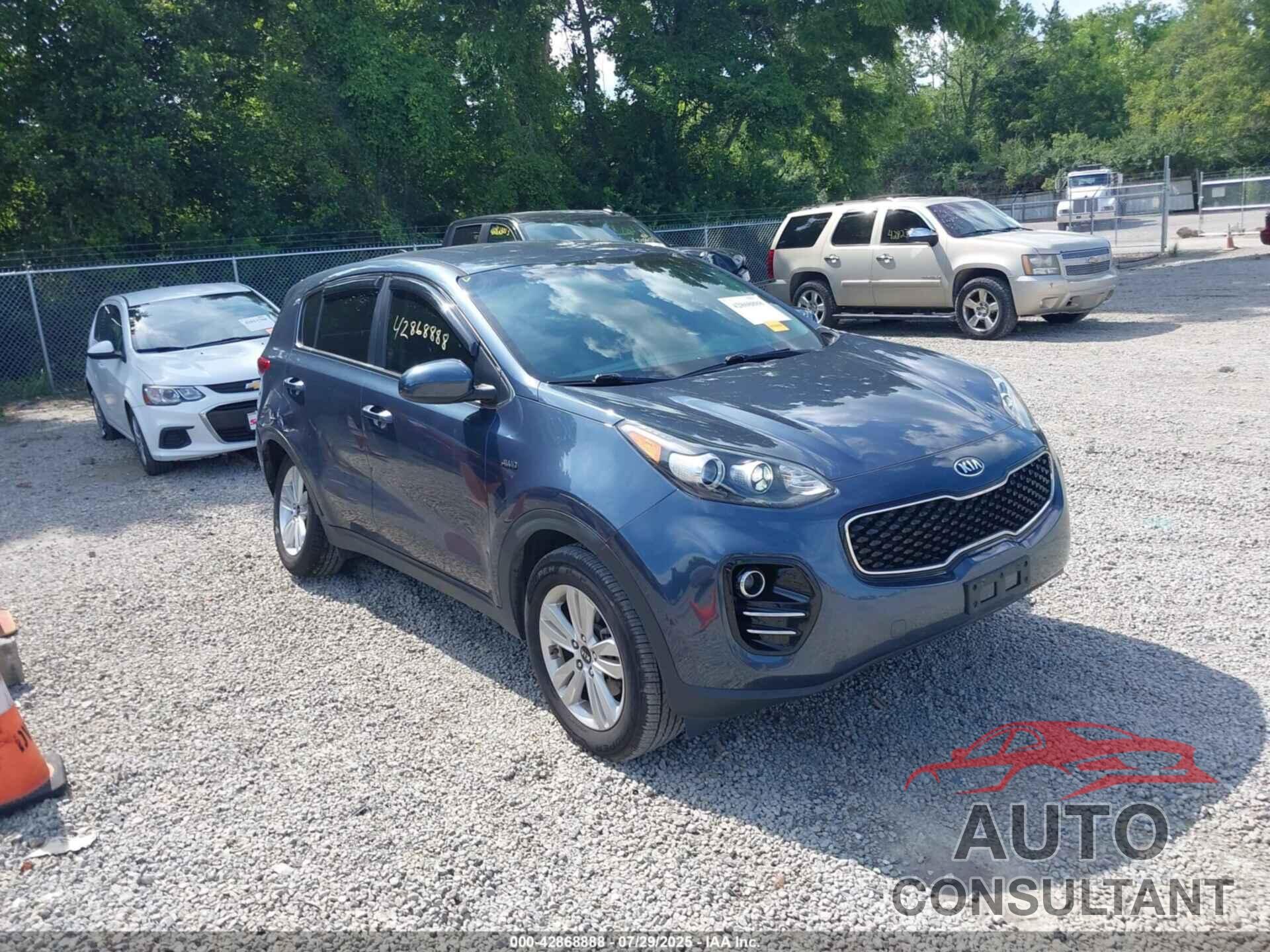 KIA SPORTAGE 2018 - KNDPMCAC0J7418662