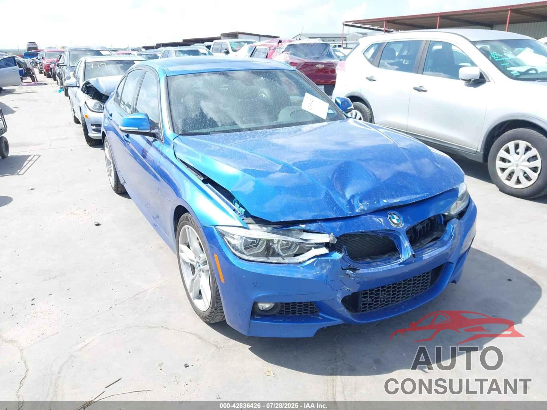 BMW 328I 2016 - WBA8E9G51GNT82995