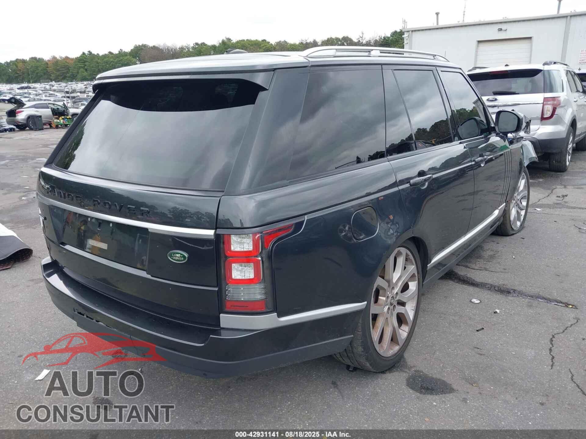 LAND ROVER RANGE ROVER 2015 - SALGS2TF2FA213127