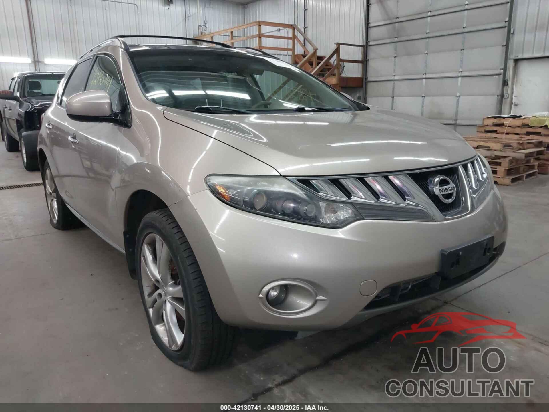 NISSAN MURANO 2009 - JN8AZ18WX9W131685