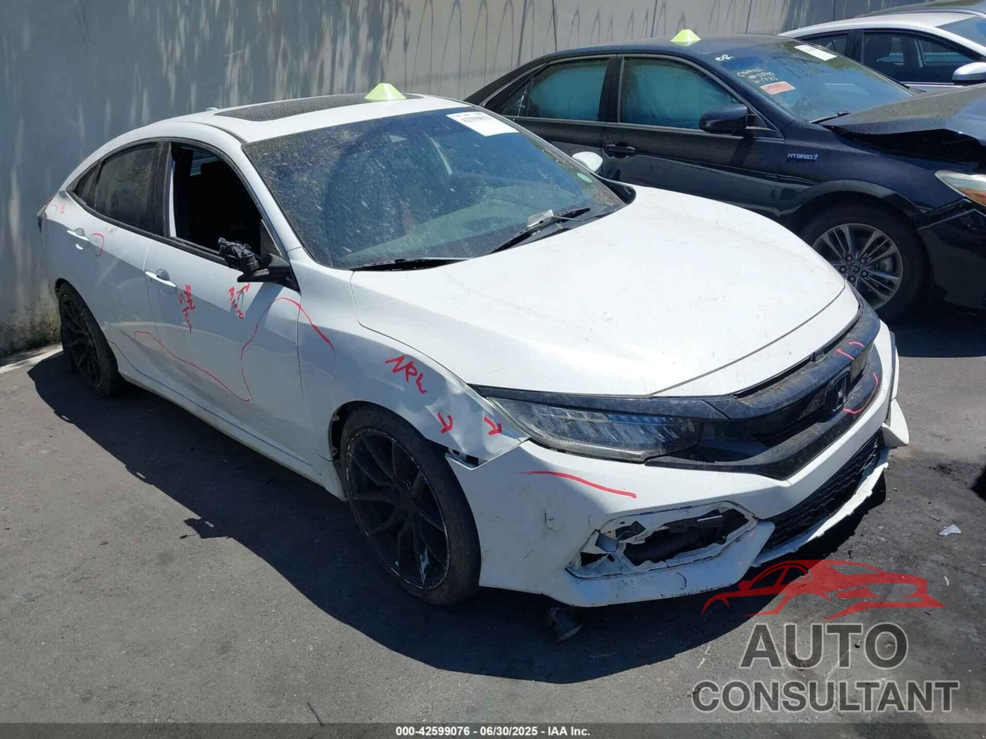 HONDA CIVIC SI 2020 - 2HGFC1E52LH700440