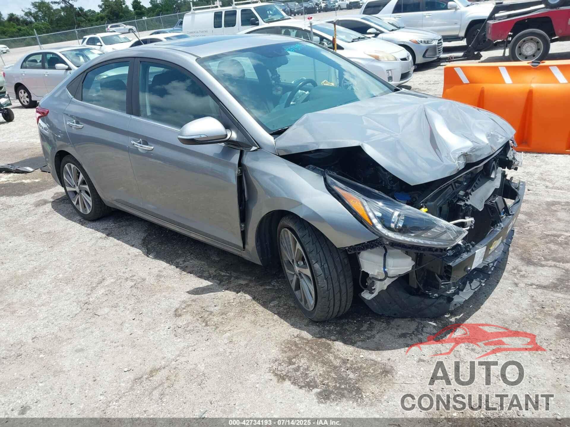 HYUNDAI ACCENT 2022 - 3KPC34A6XNE165809