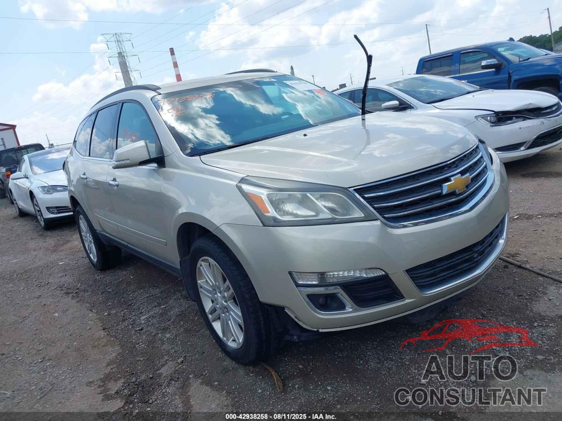 CHEVROLET TRAVERSE 2013 - 1GNKRGKD2DJ253805