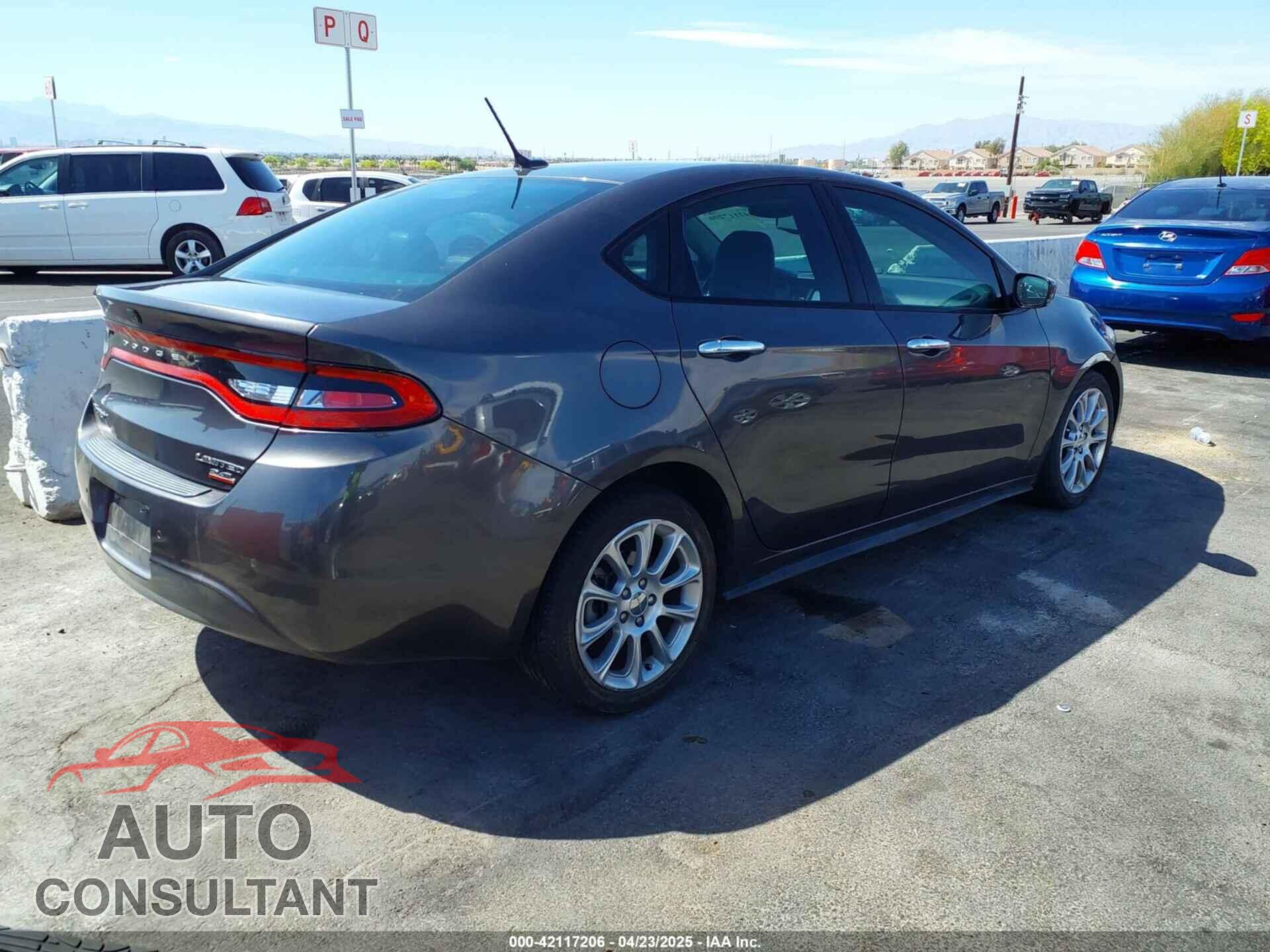 DODGE DART 2014 - 1C3CDFCB4ED917576