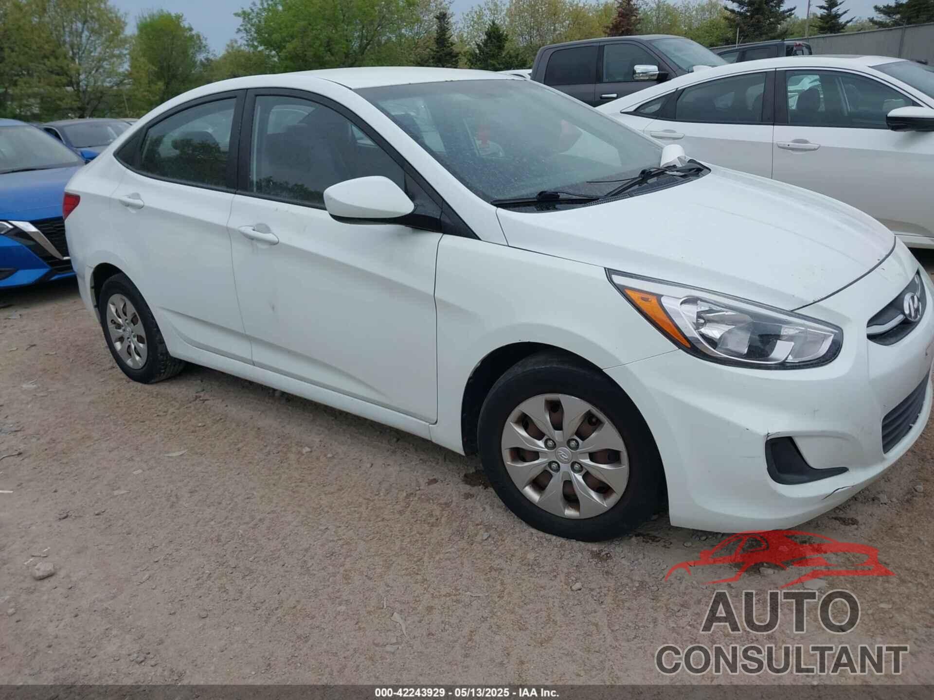 HYUNDAI ACCENT 2016 - KMHCT4AE6GU944857