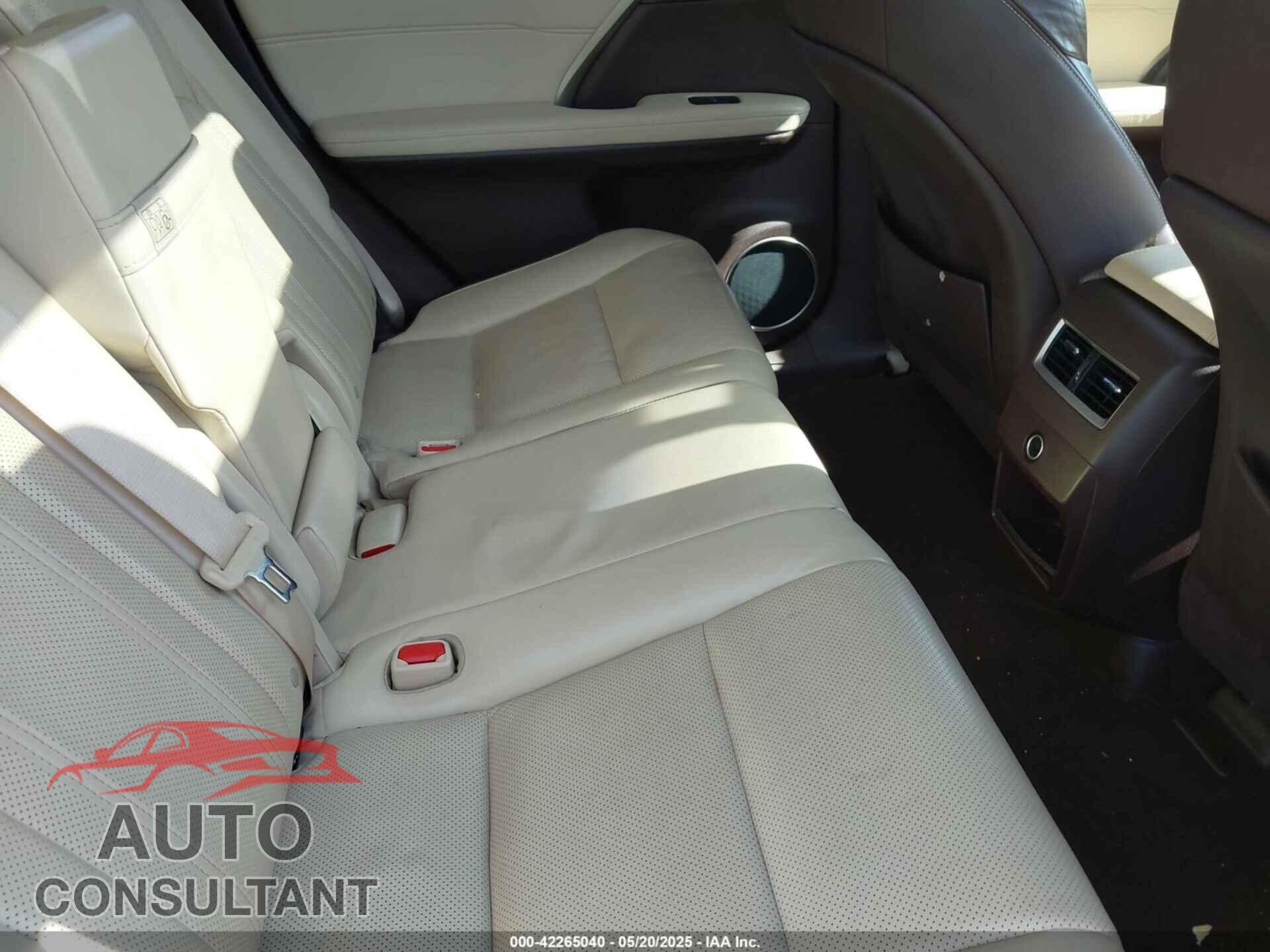 LEXUS RX 2016 - 2T2BZMCA8GC040882