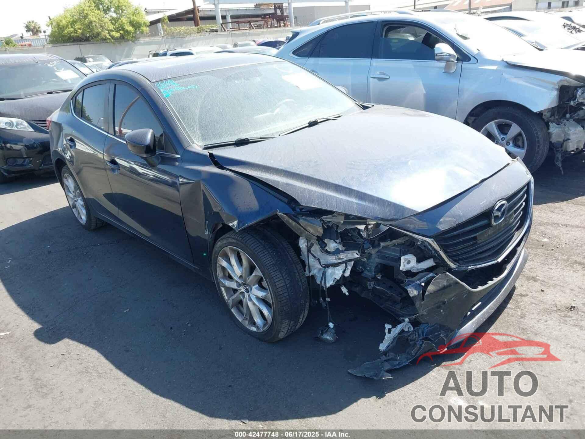 MAZDA MAZDA3 2016 - JM1BM1W34G1298576