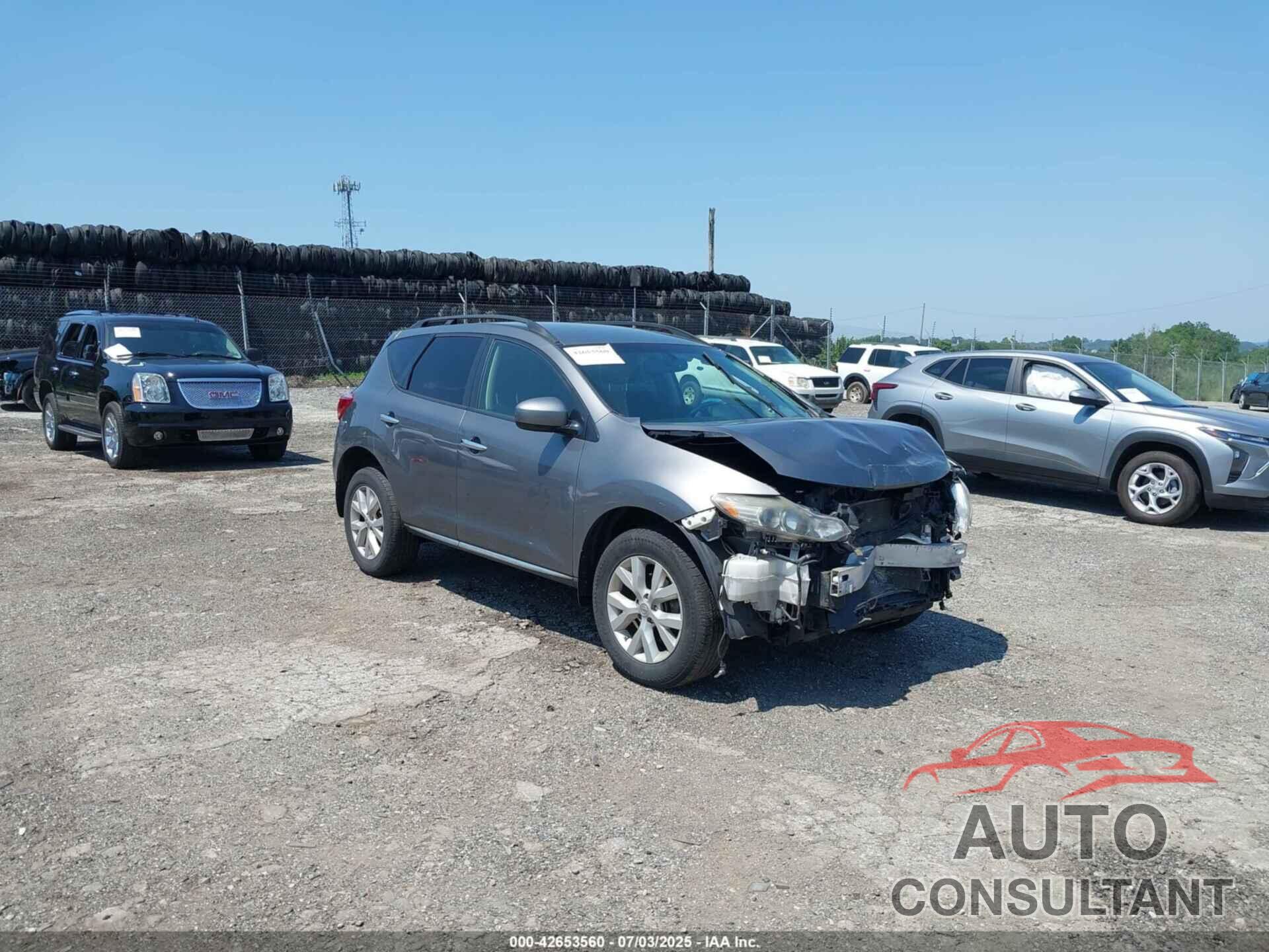 NISSAN MURANO 2014 - JN8AZ1MW6EW524311