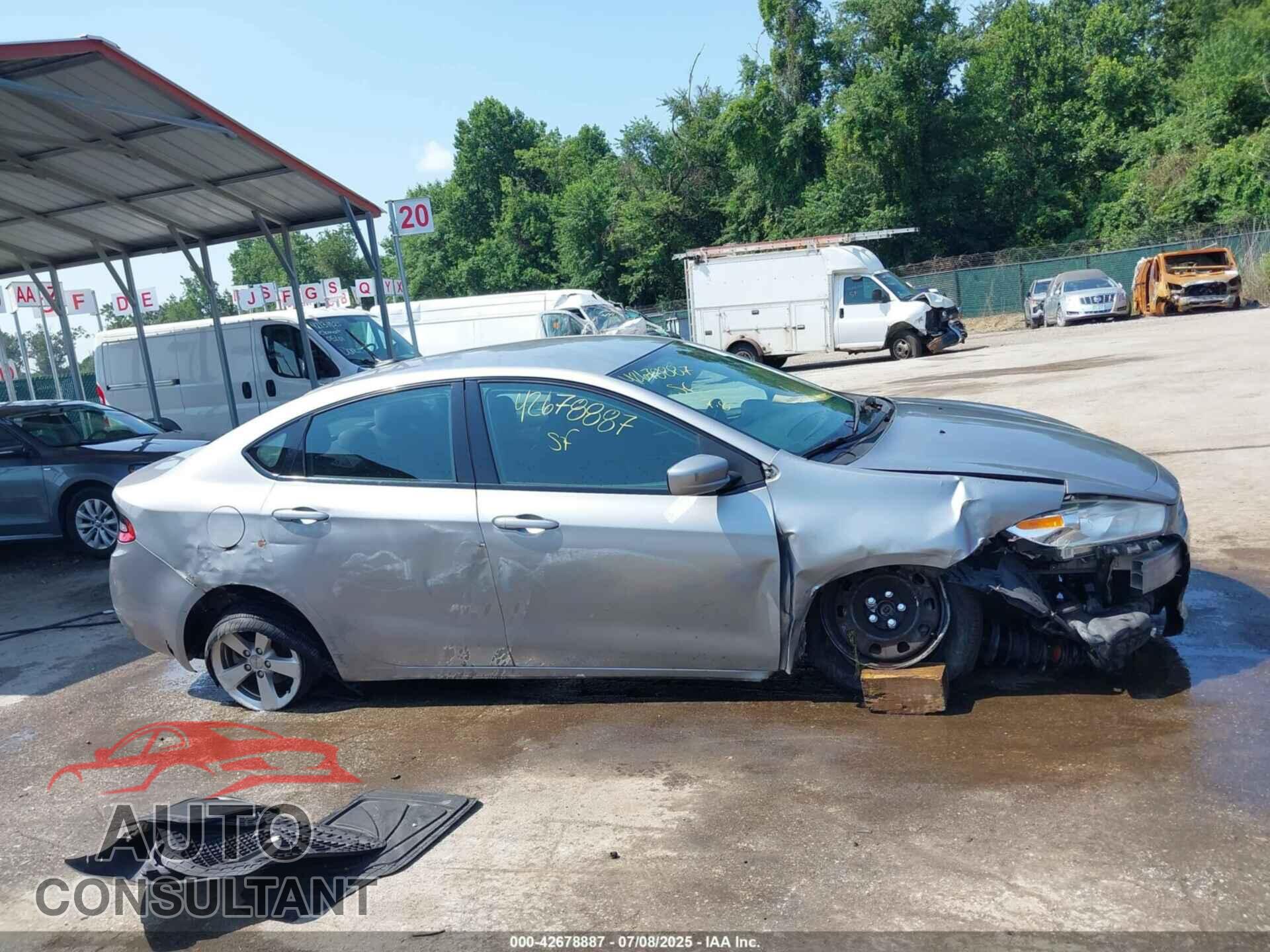 DODGE DART 2014 - 1C3CDFAA7ED747045