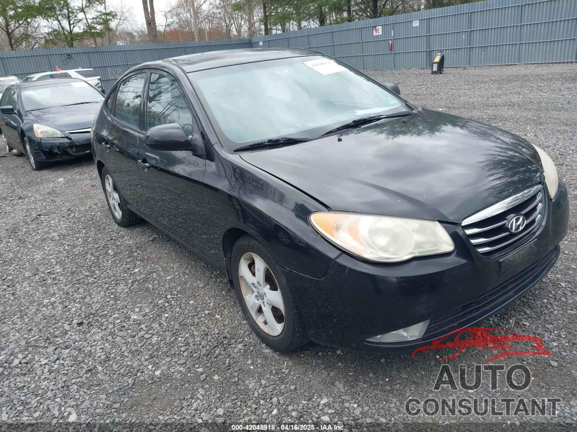 HYUNDAI ELANTRA 2010 - KMHDU4AD8AU049290