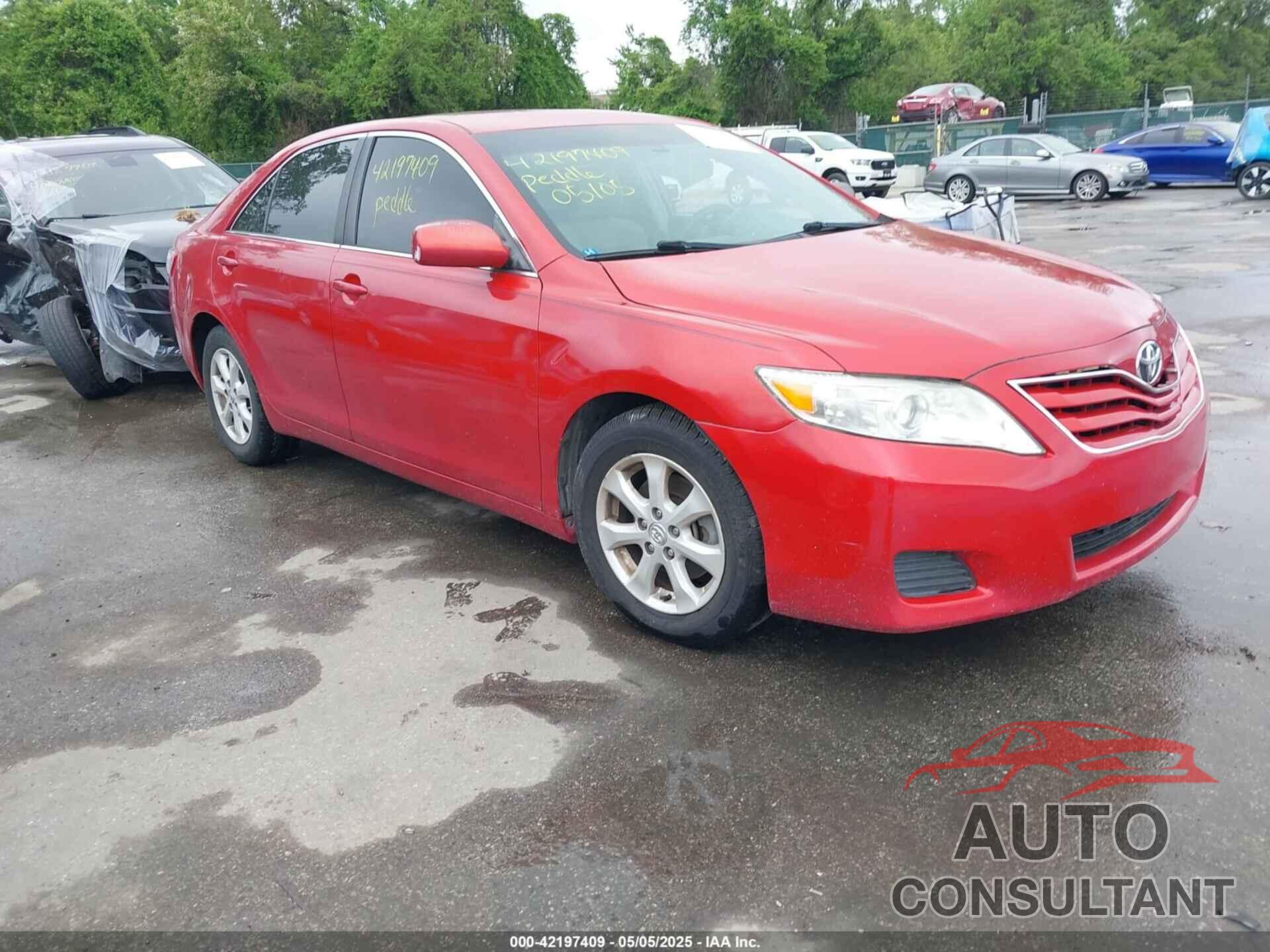 TOYOTA CAMRY 2011 - 4T1BF3EK6BU623908