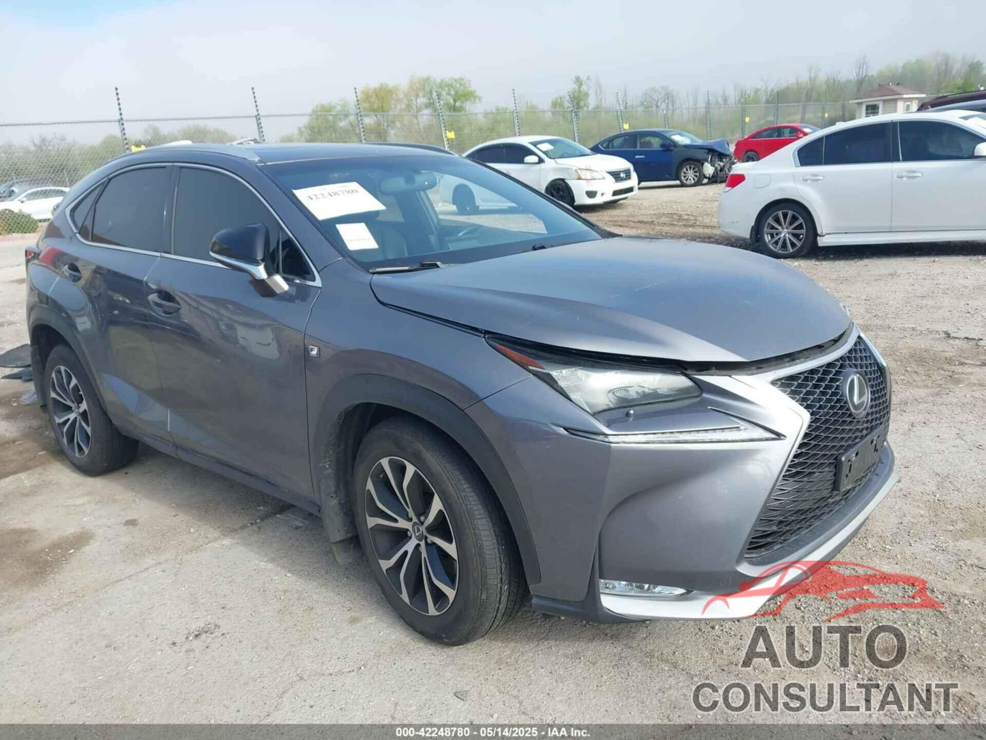 LEXUS NX 200T 2017 - JTJBARBZ8H2110121