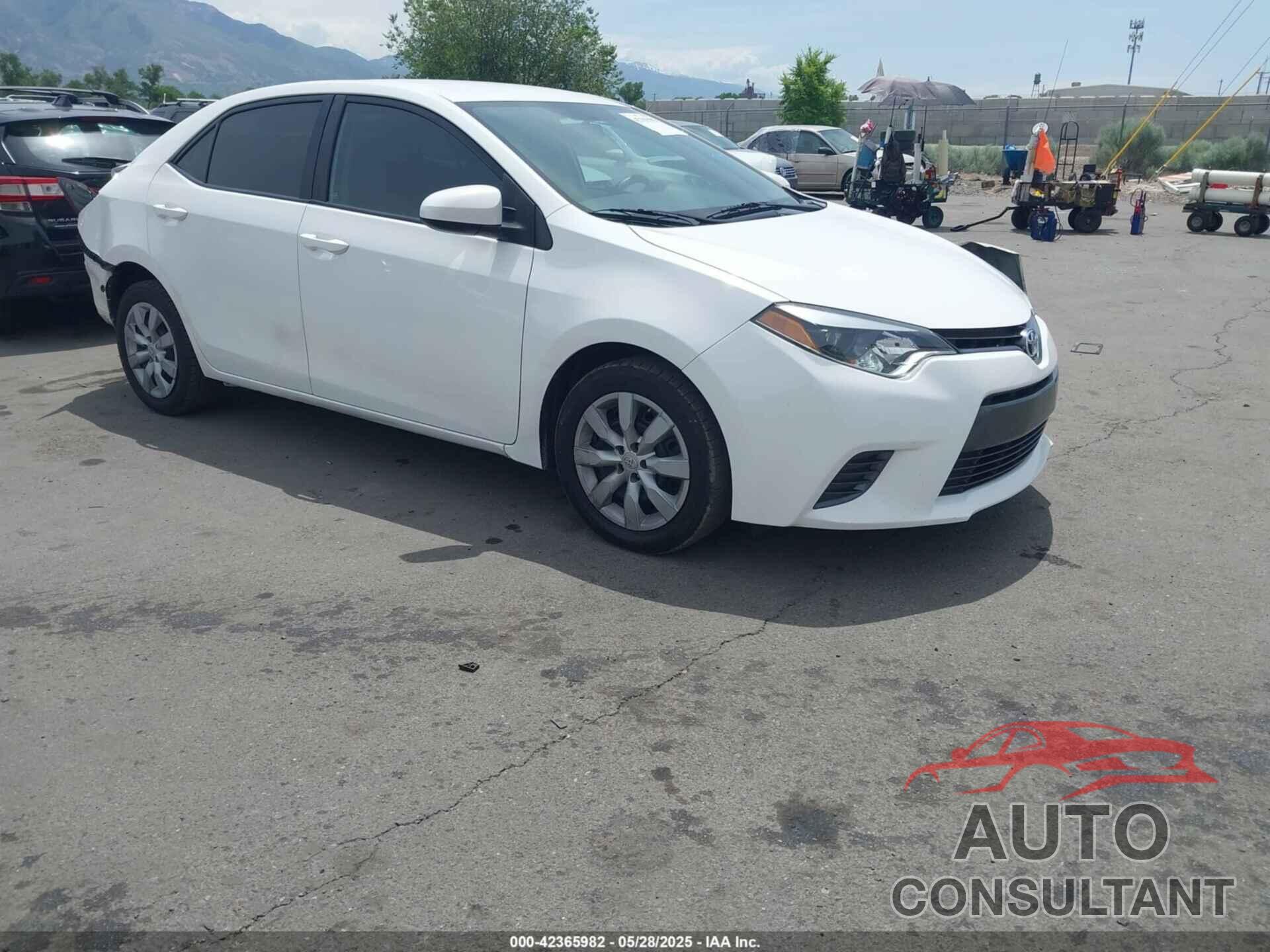 TOYOTA COROLLA 2016 - 2T1BURHE7GC733759