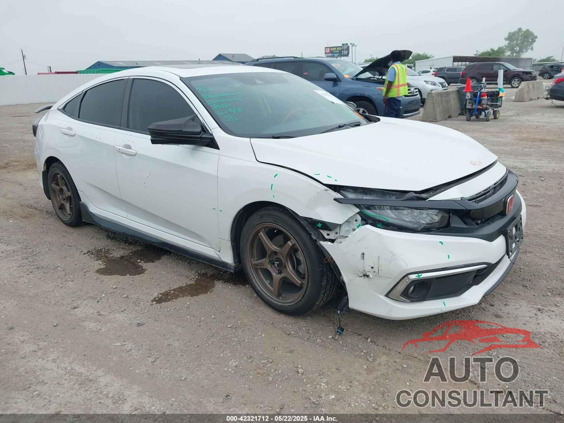 HONDA CIVIC 2019 - 19XFC1F77KE013608