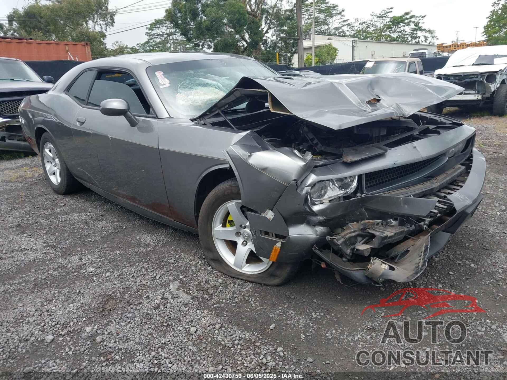 DODGE CHALLENGER 2012 - 2C3CDYAG4CH239261