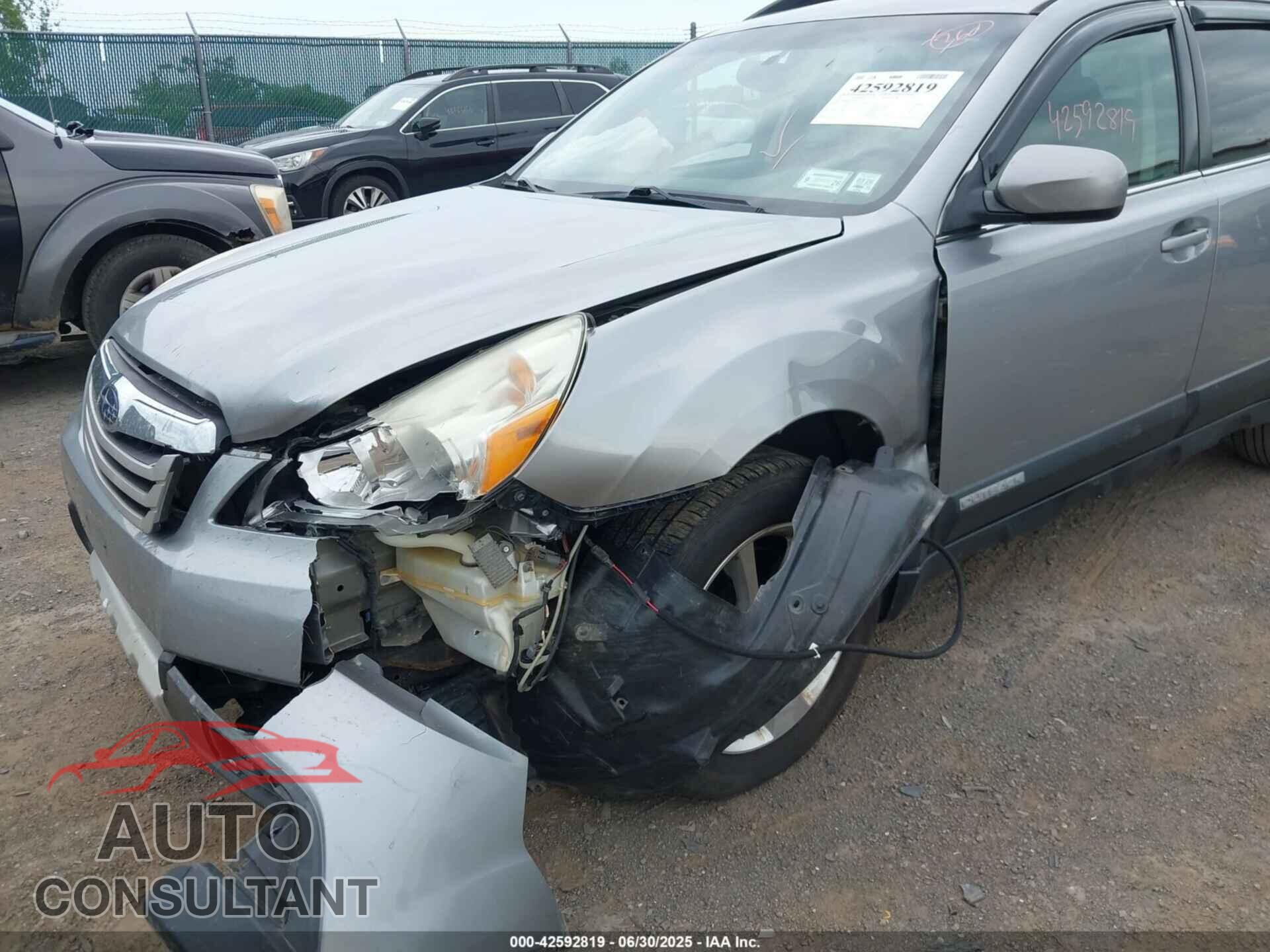 SUBARU OUTBACK 2011 - 4S4BRDLC8B2363127