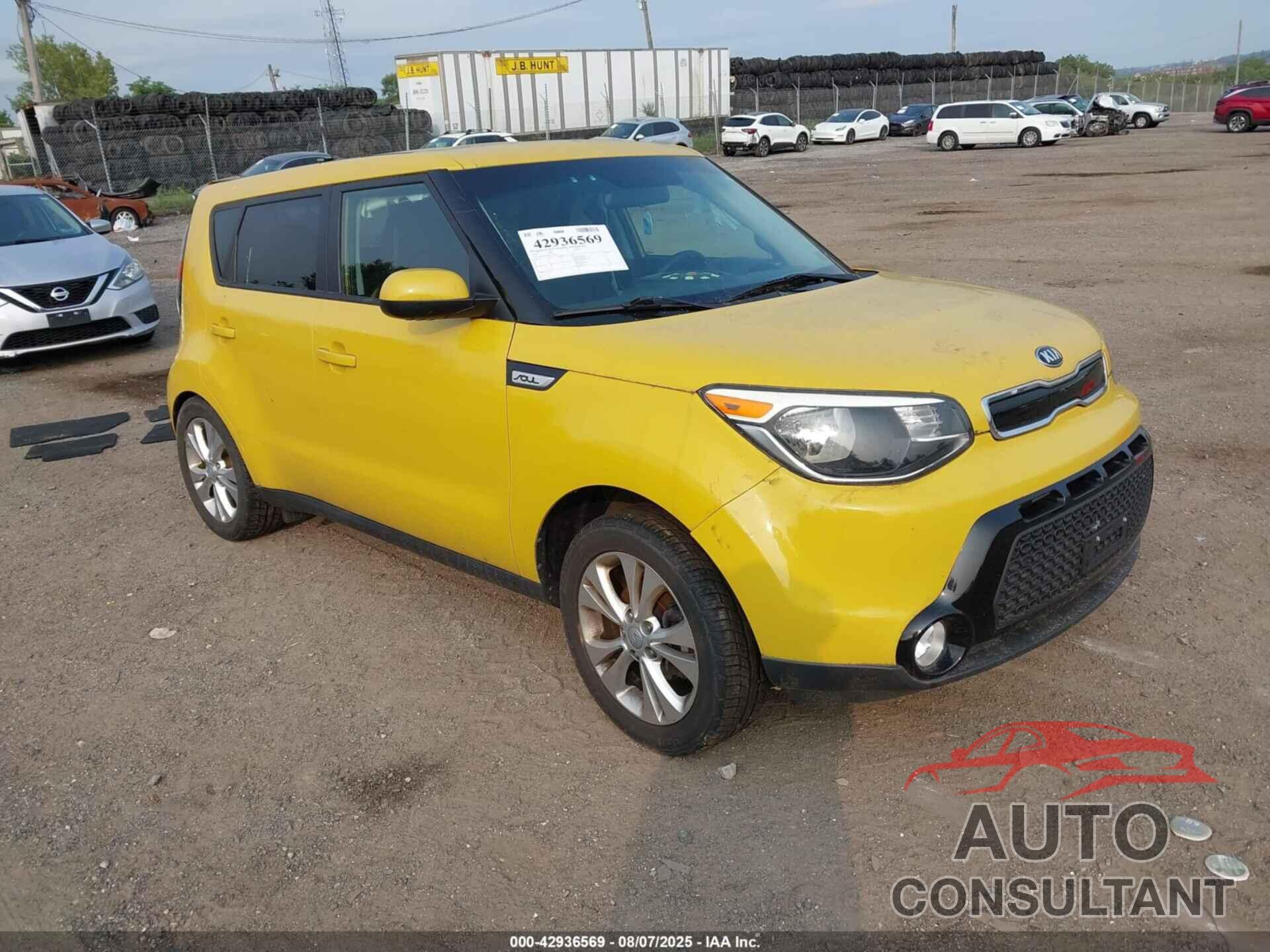 KIA SOUL 2016 - KNDJP3A54G7259829