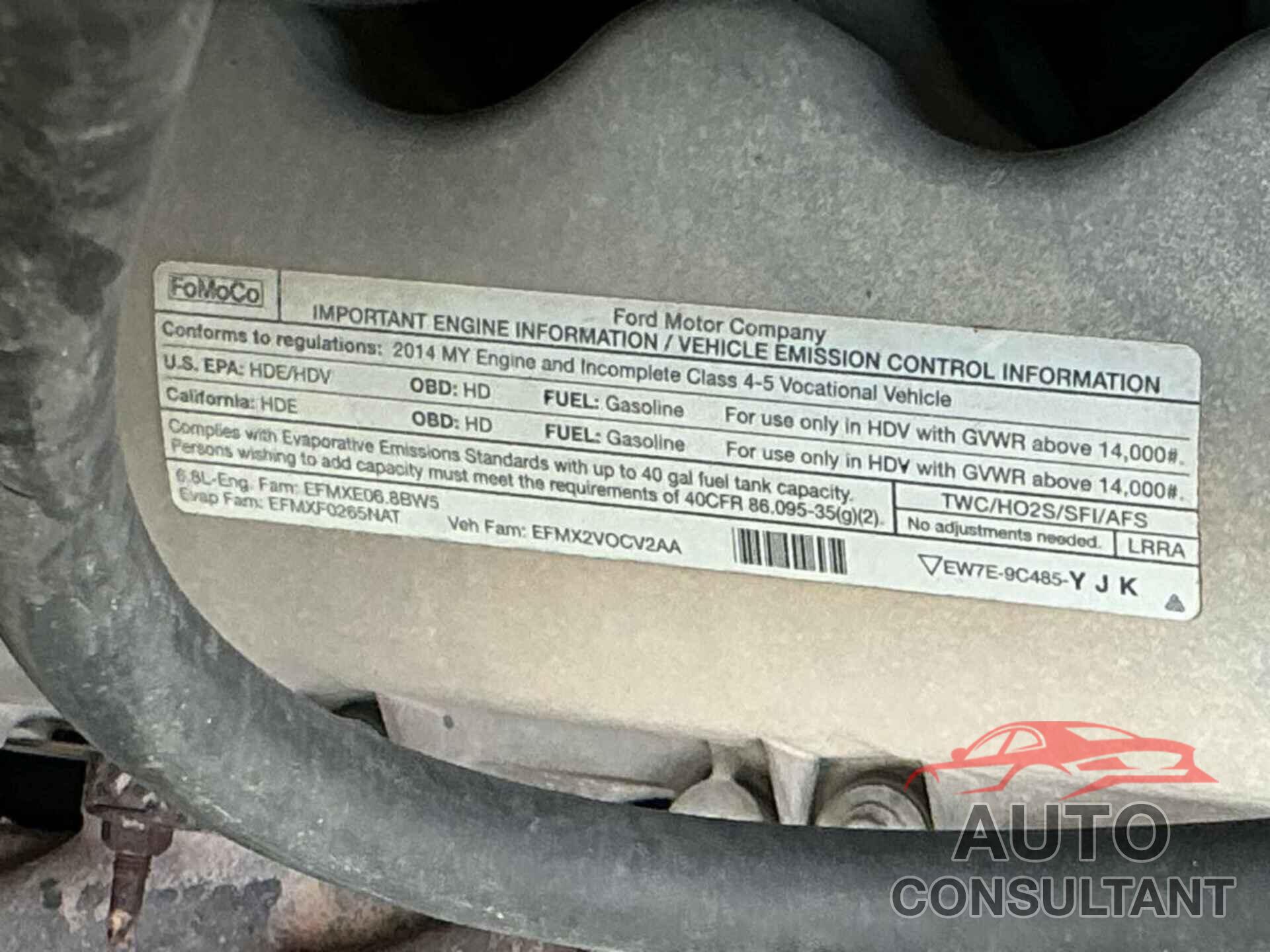 FORD F59 2014 - 1F65F5KYXE0A00845