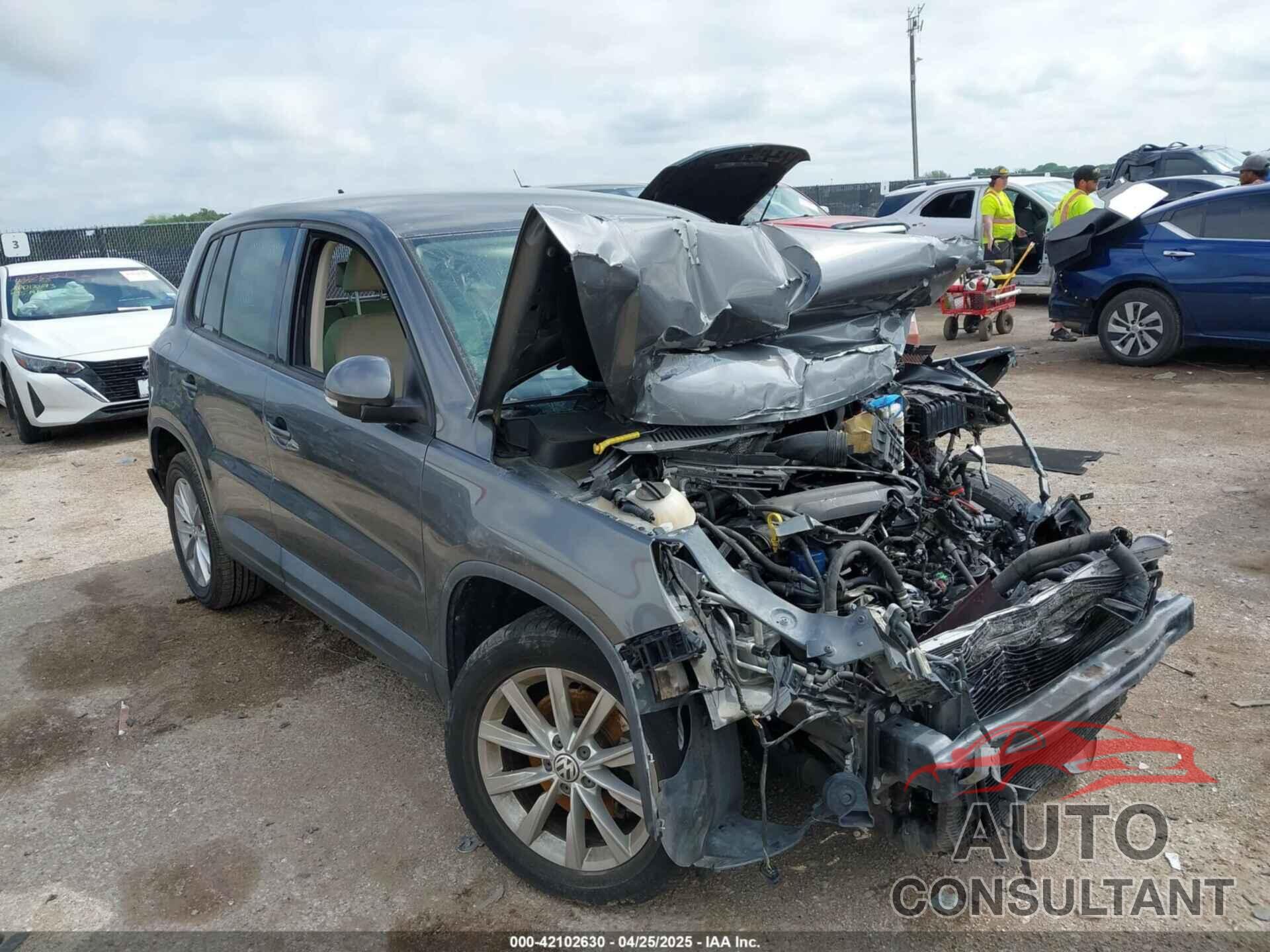 VOLKSWAGEN TIGUAN 2014 - WVGAV3AXXEW507569