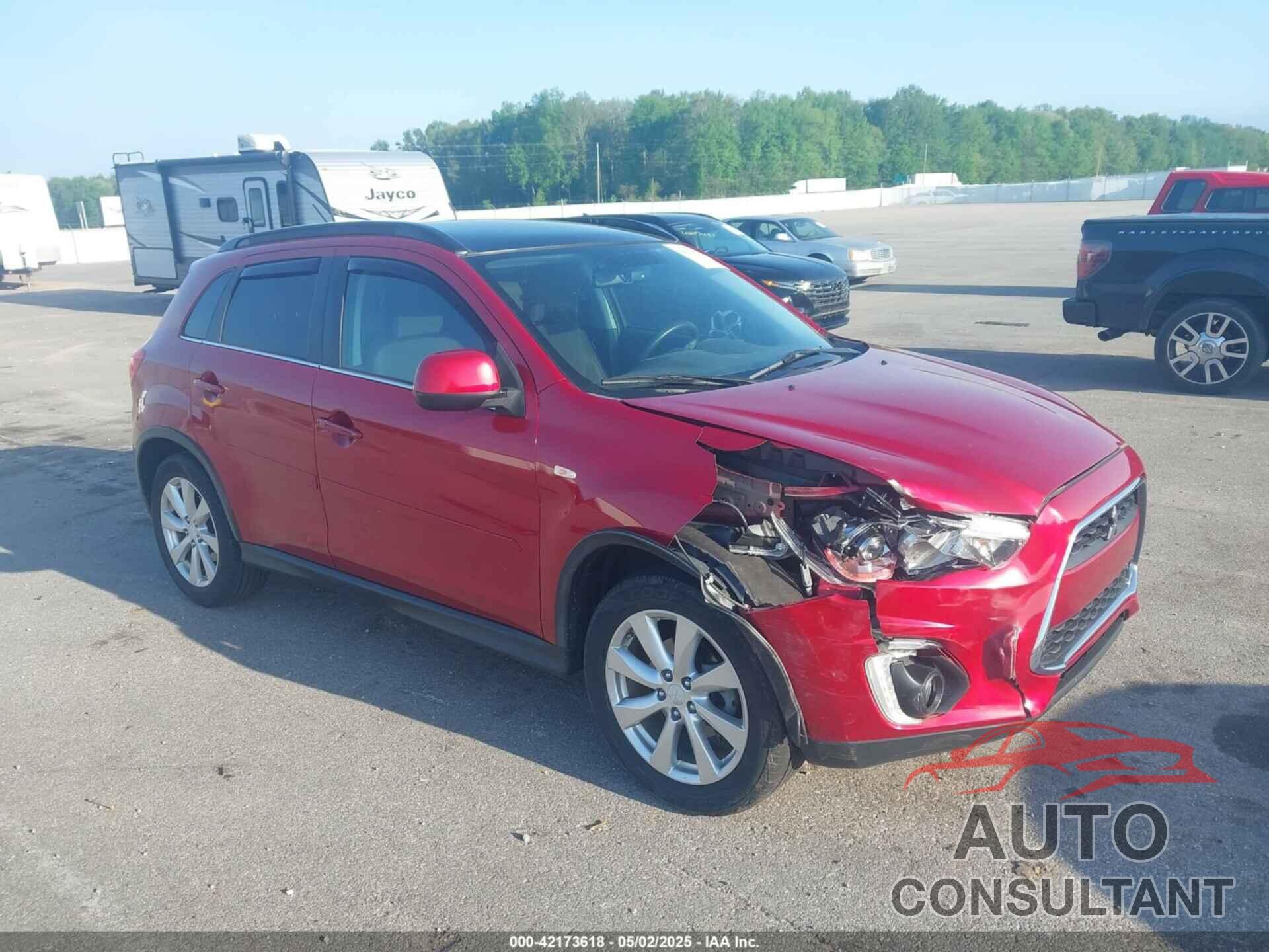 MITSUBISHI OUTLANDER SPORT 2015 - 4A4AP4AU2FE012096