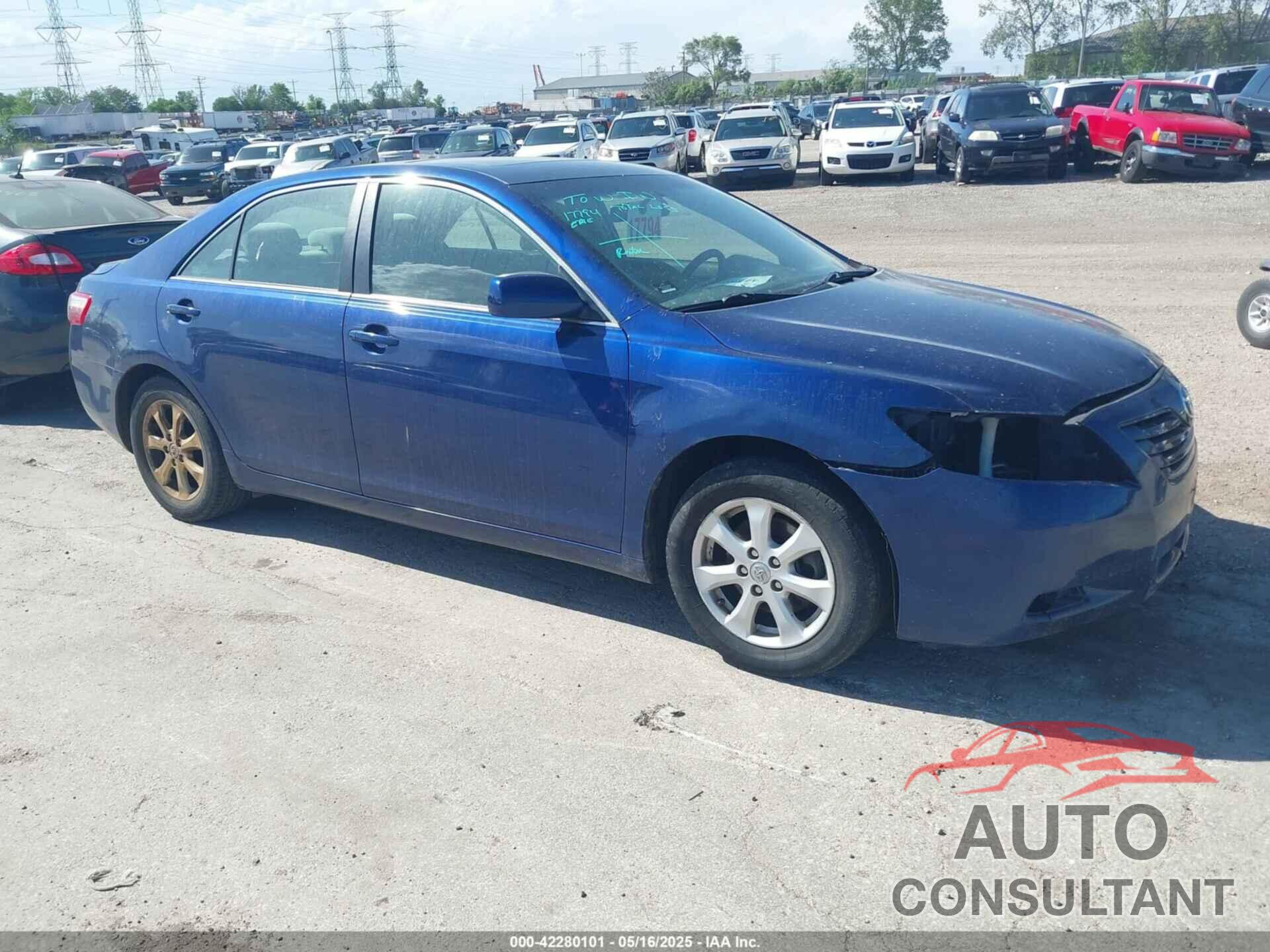 TOYOTA CAMRY 2009 - 4T4BE46K19R065103