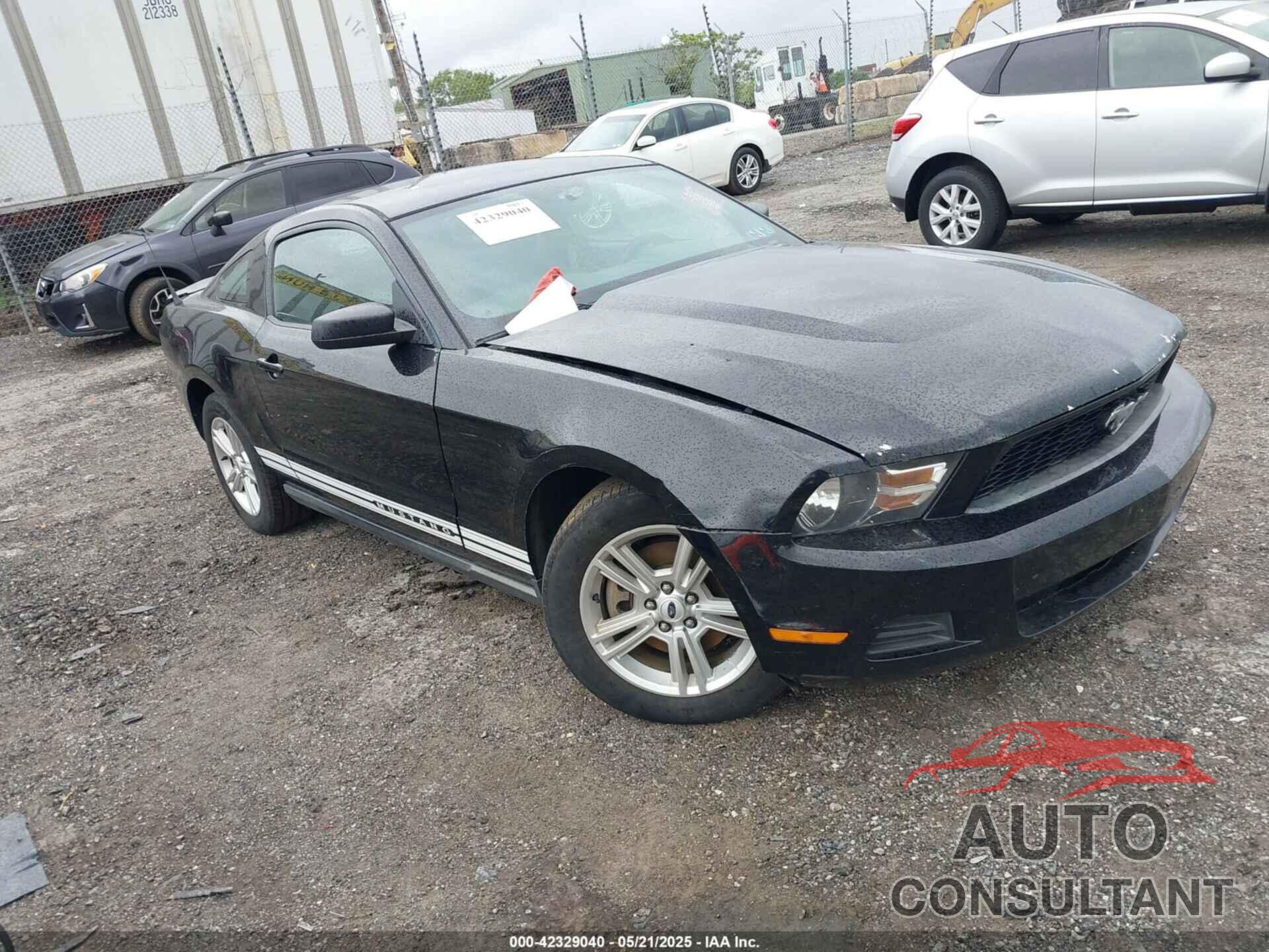 FORD MUSTANG 2012 - 1ZVBP8AM6C5258046