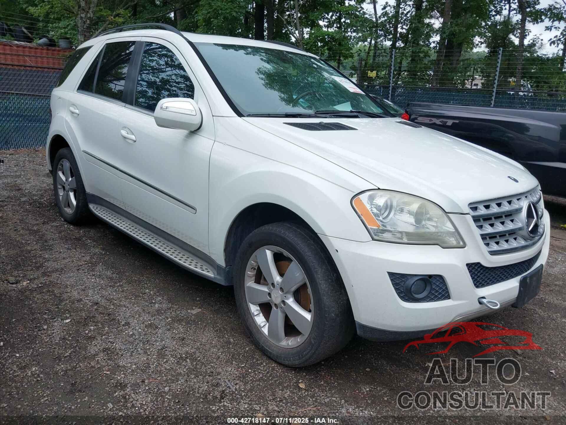 MERCEDES-BENZ ML 2010 - 4JGBB8GB3AA574964