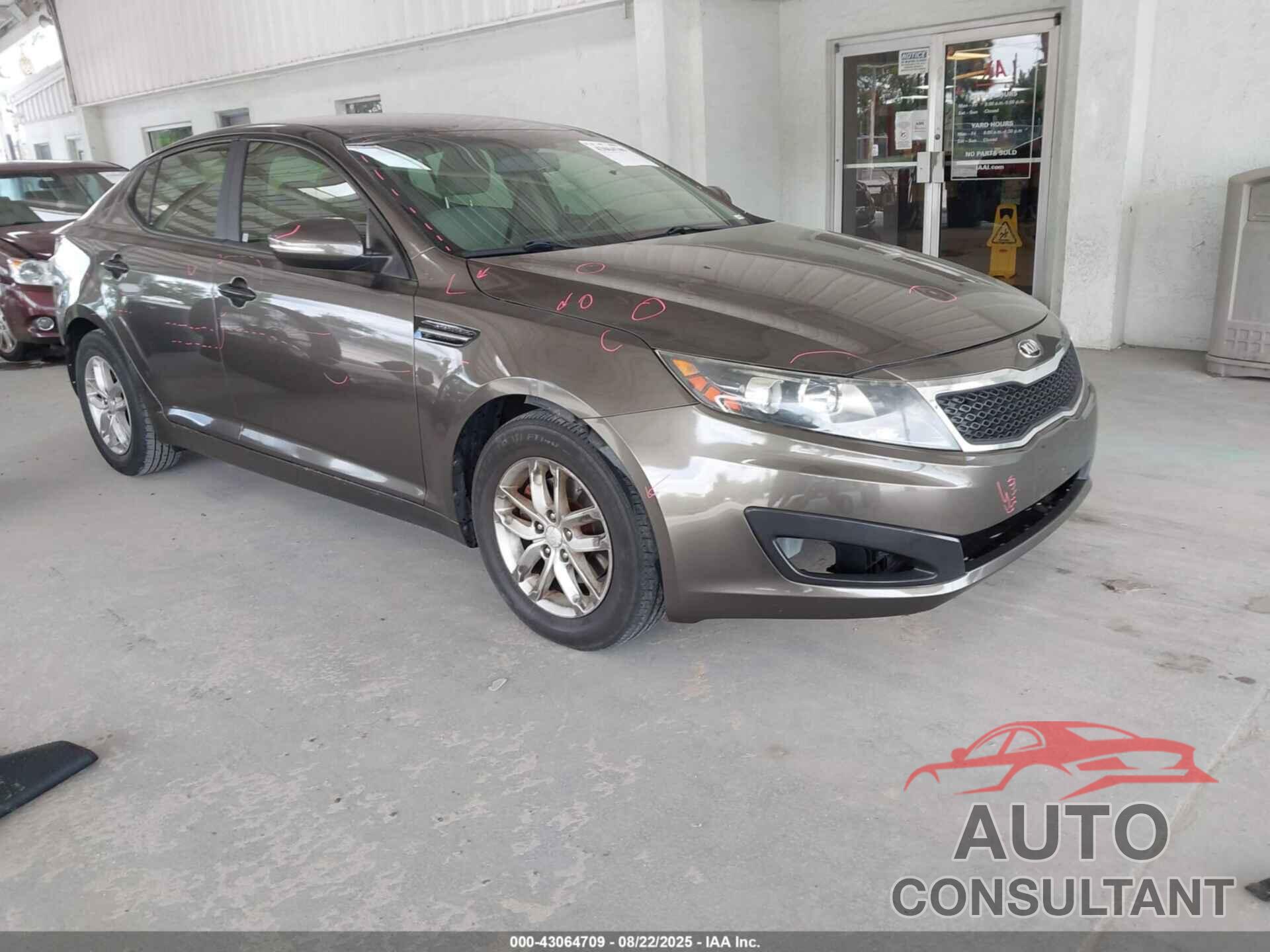 KIA OPTIMA 2013 - 5XXGM4A71DG259056
