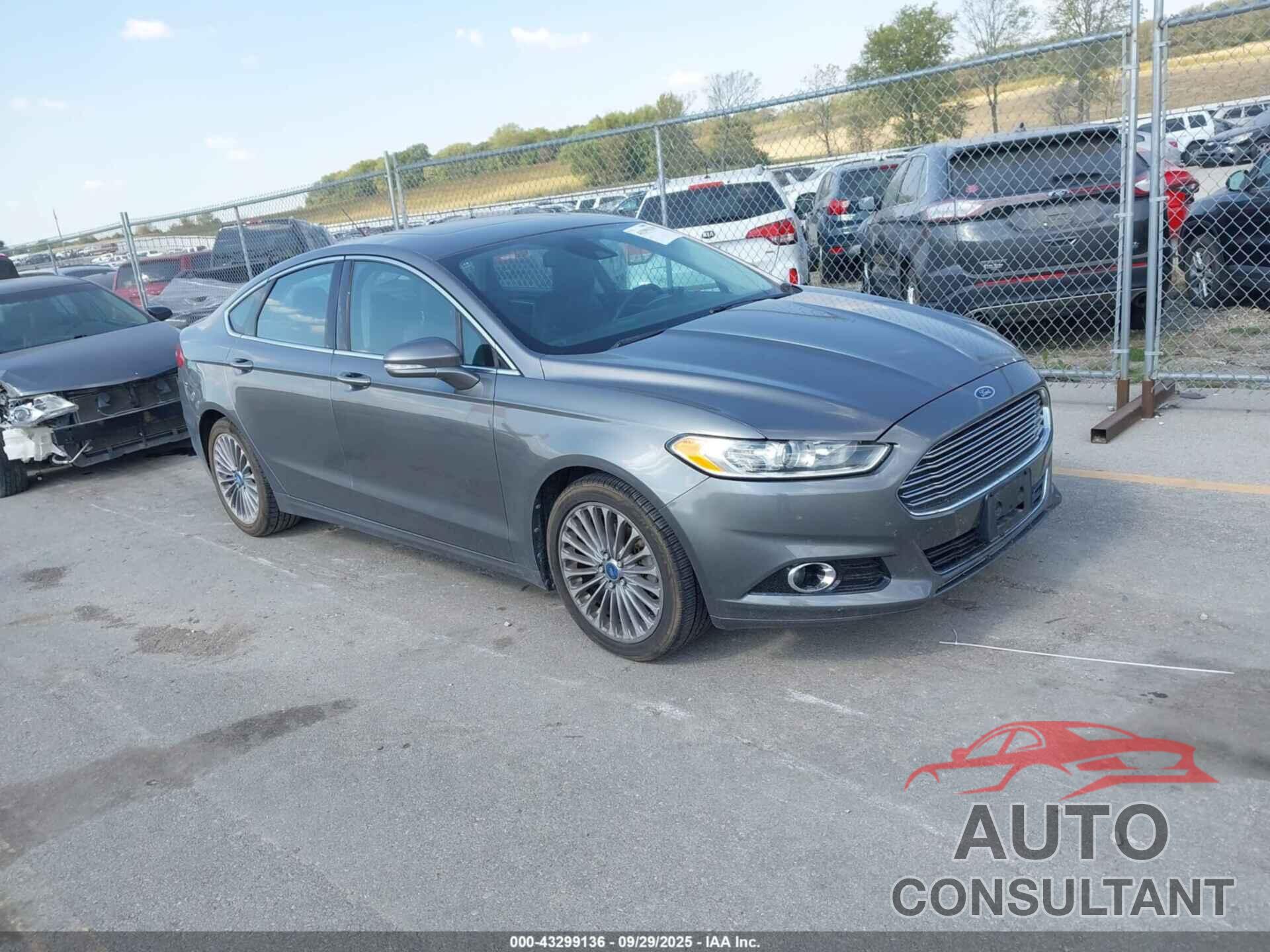 FORD FUSION 2013 - 3FA6P0K96DR139272