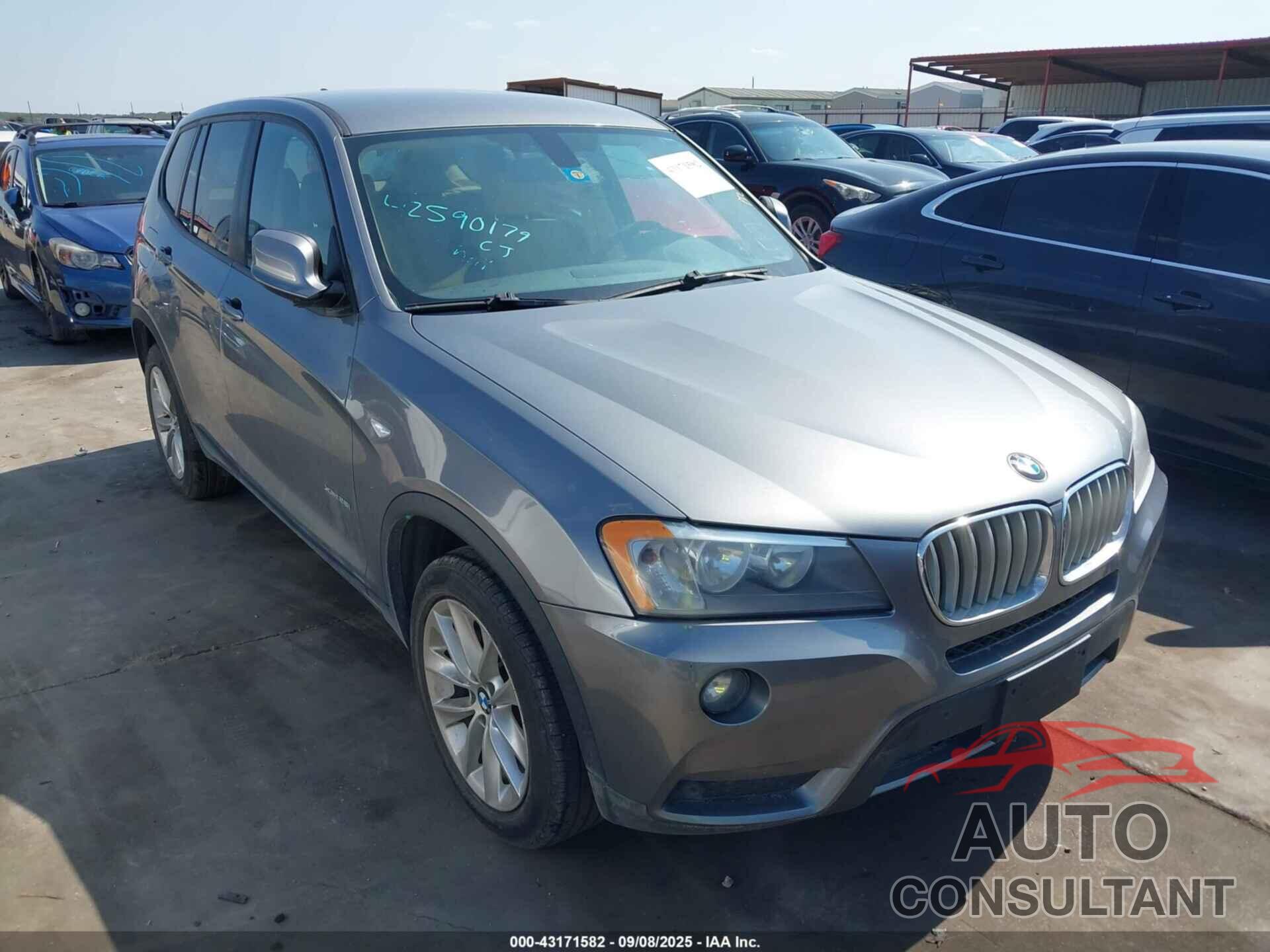 BMW X3 2014 - 5UXWX9C52E0D36002