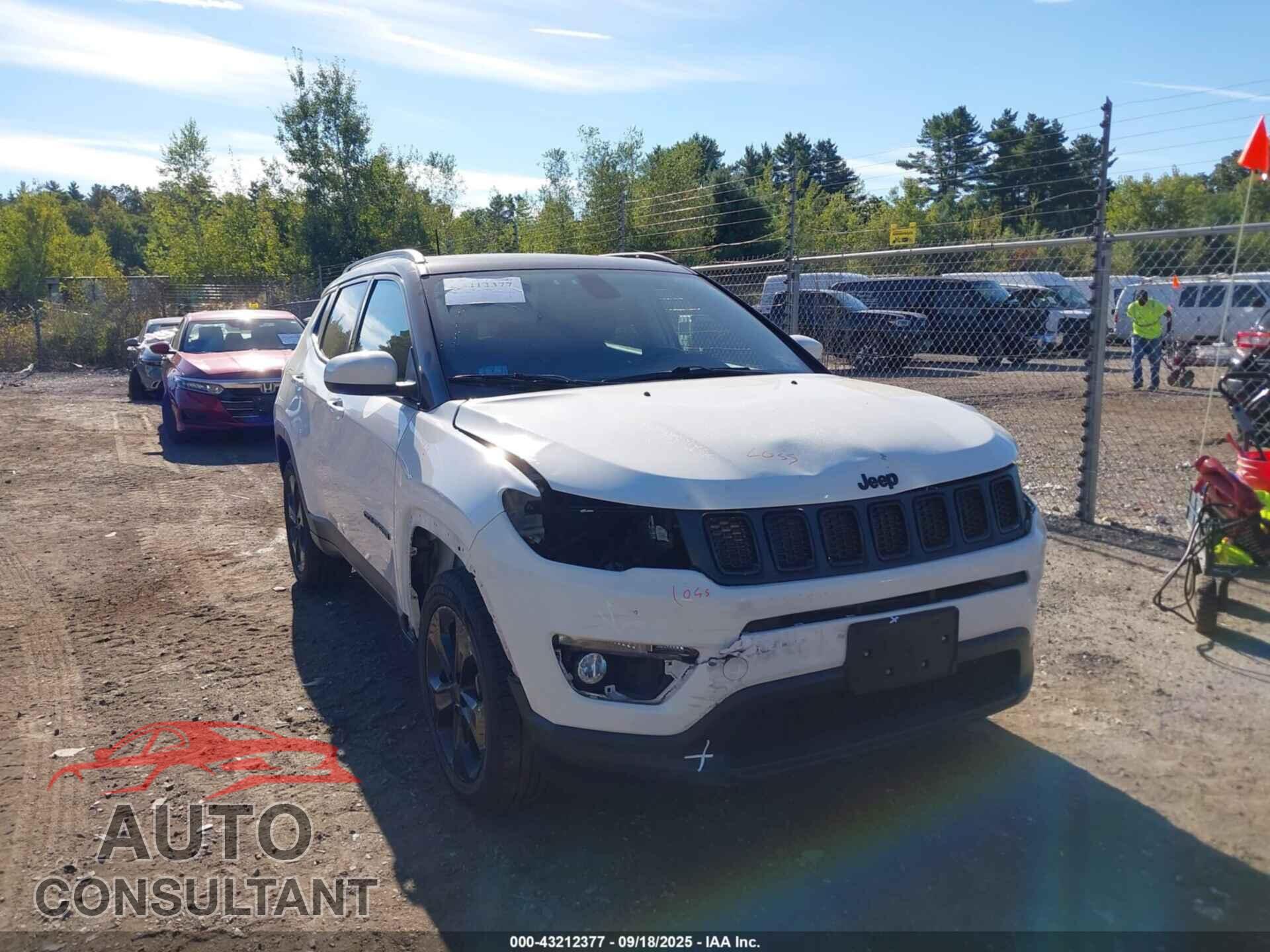 JEEP COMPASS 2020 - 3C4NJDBB8LT228554